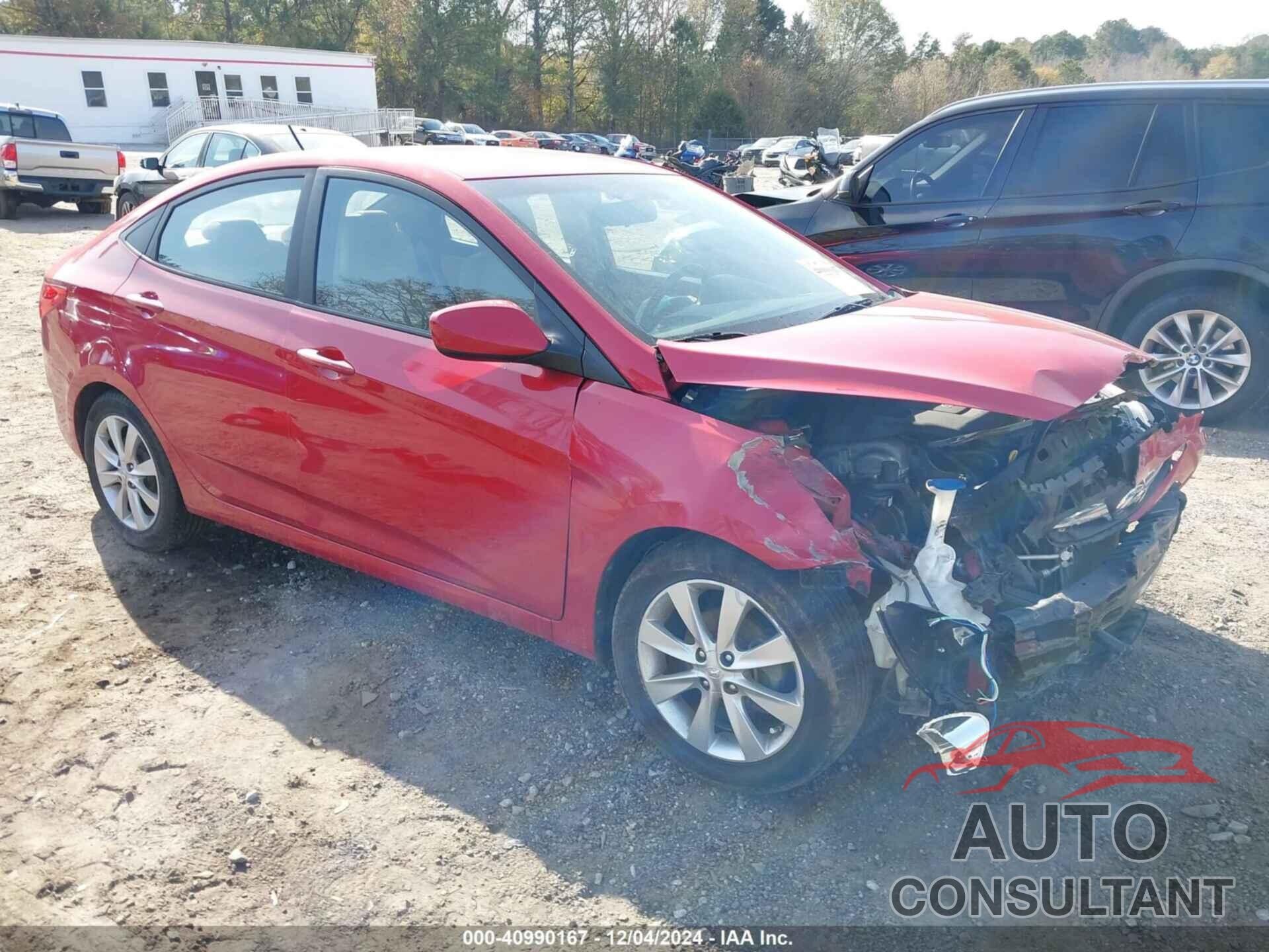 HYUNDAI ACCENT 2013 - KMHCU4AE5DU354450