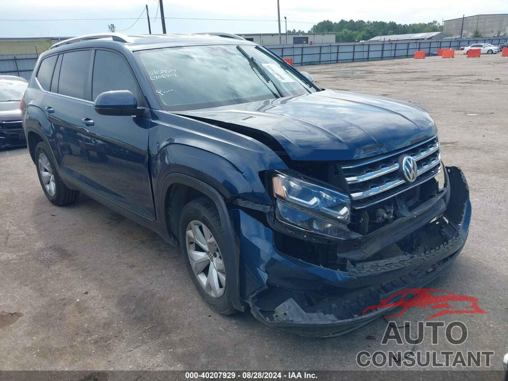 VOLKSWAGEN ATLAS 2018 - 1V2DR2CA2JC522053