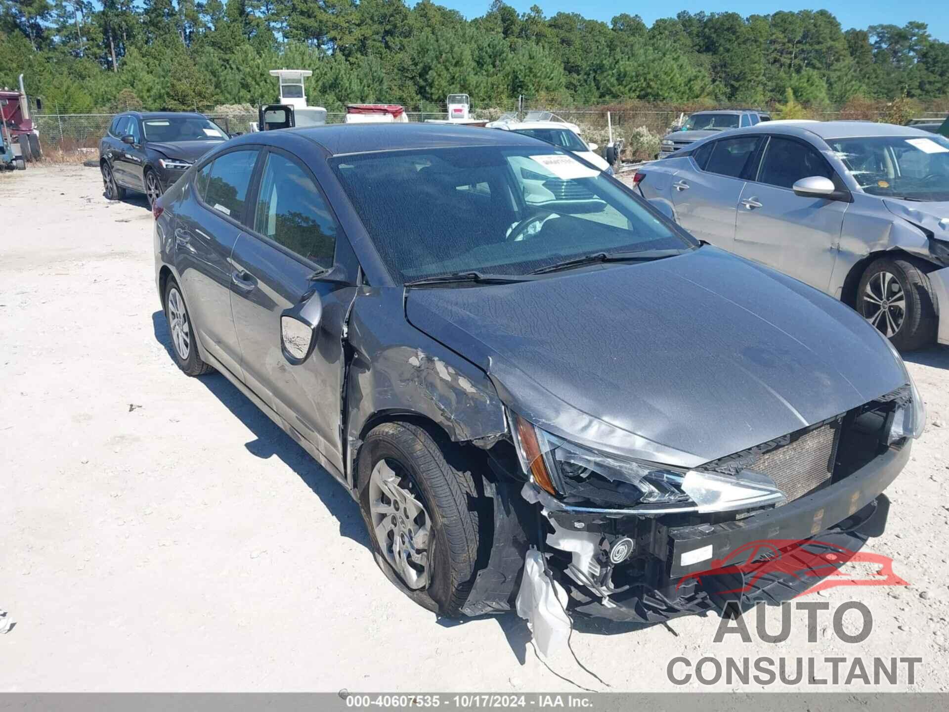 HYUNDAI ELANTRA 2019 - 5NPD74LF0KH476226