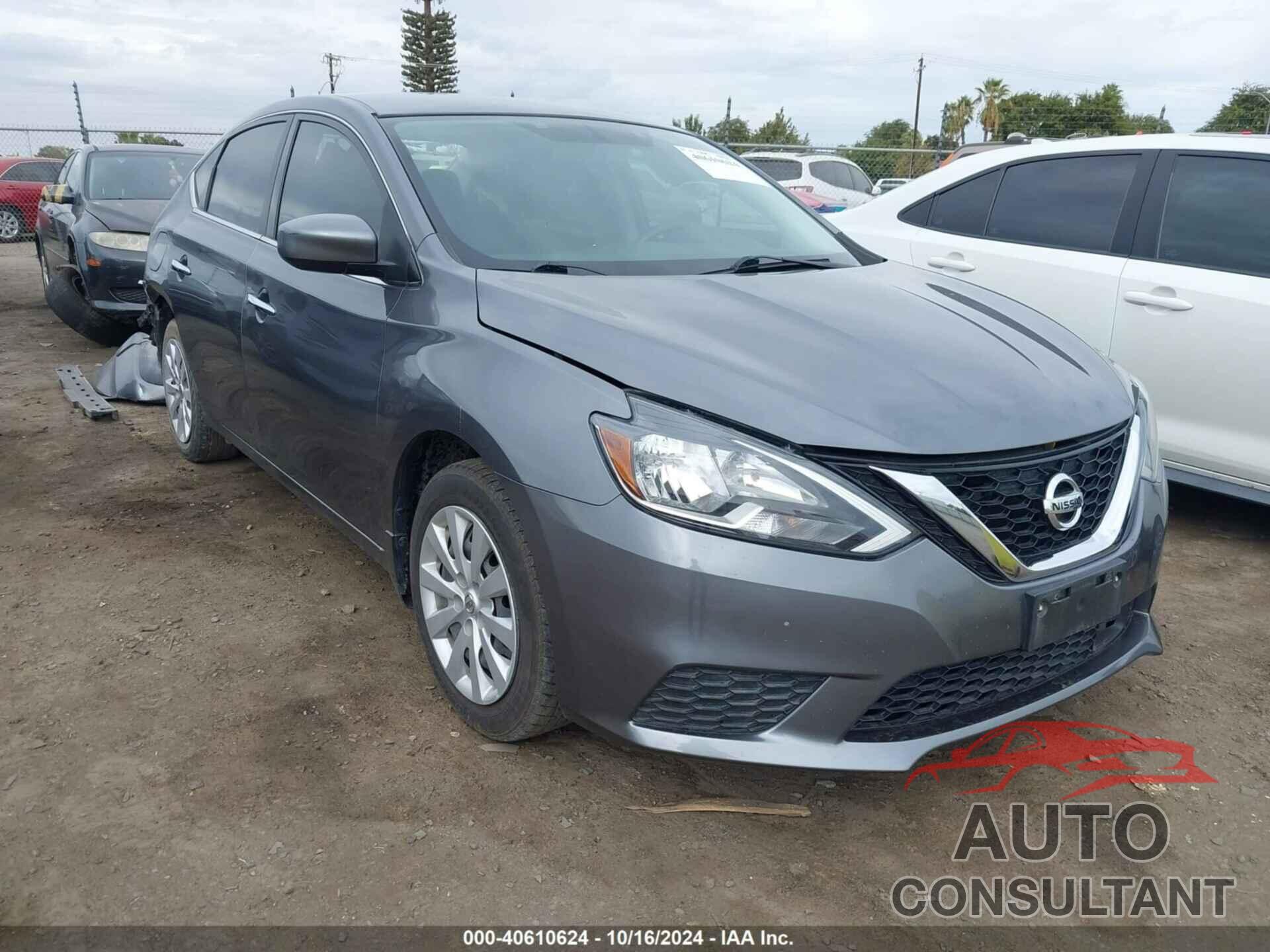 NISSAN SENTRA 2019 - 3N1AB7AP9KY439549