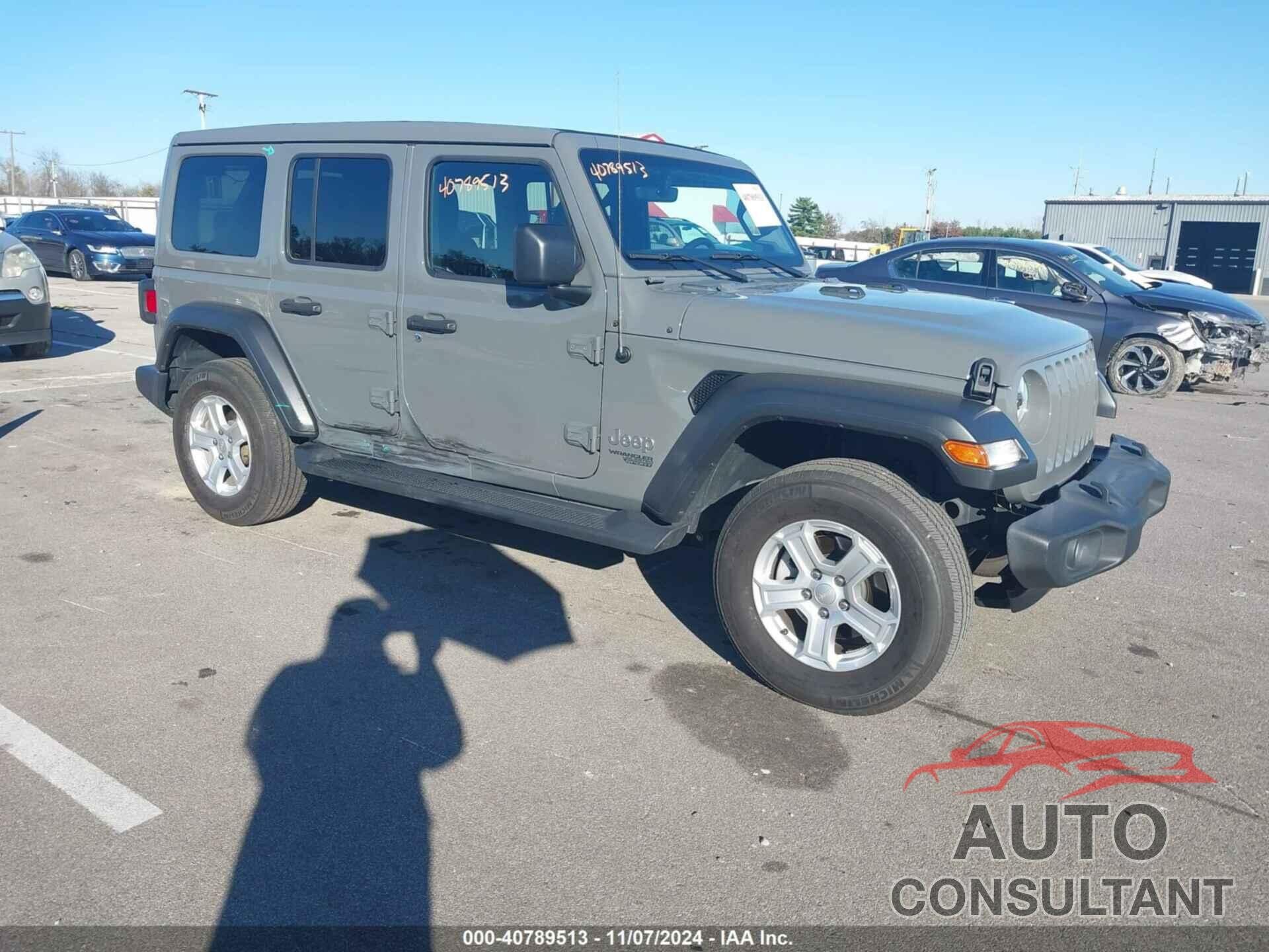 JEEP WRANGLER UNLIMITED 2021 - 1C4HJXDN1MW512321