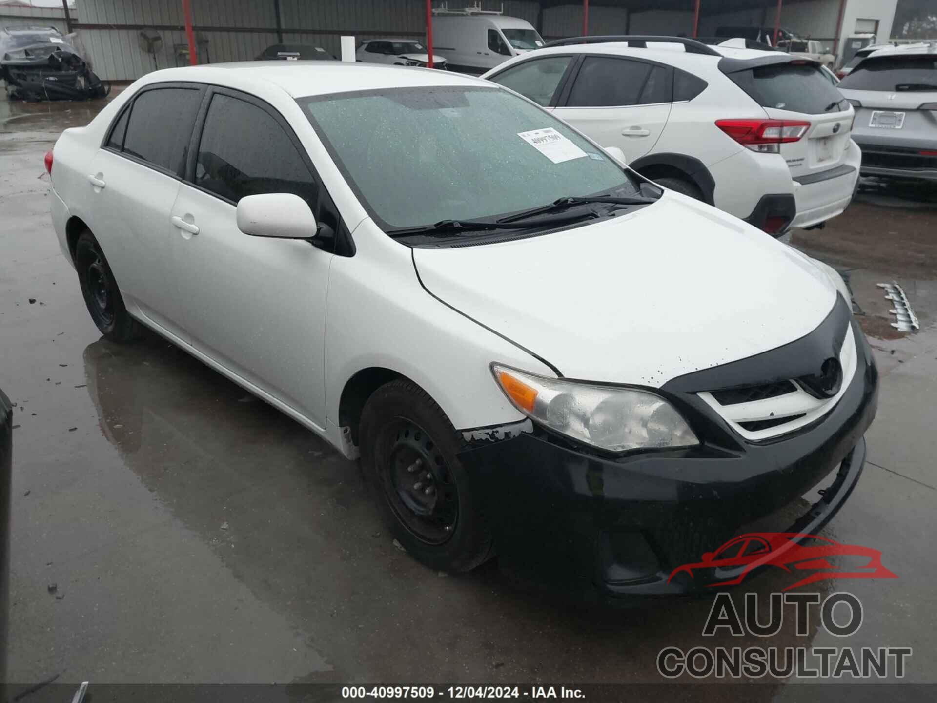 TOYOTA COROLLA 2012 - 2T1BU4EE6CC783070