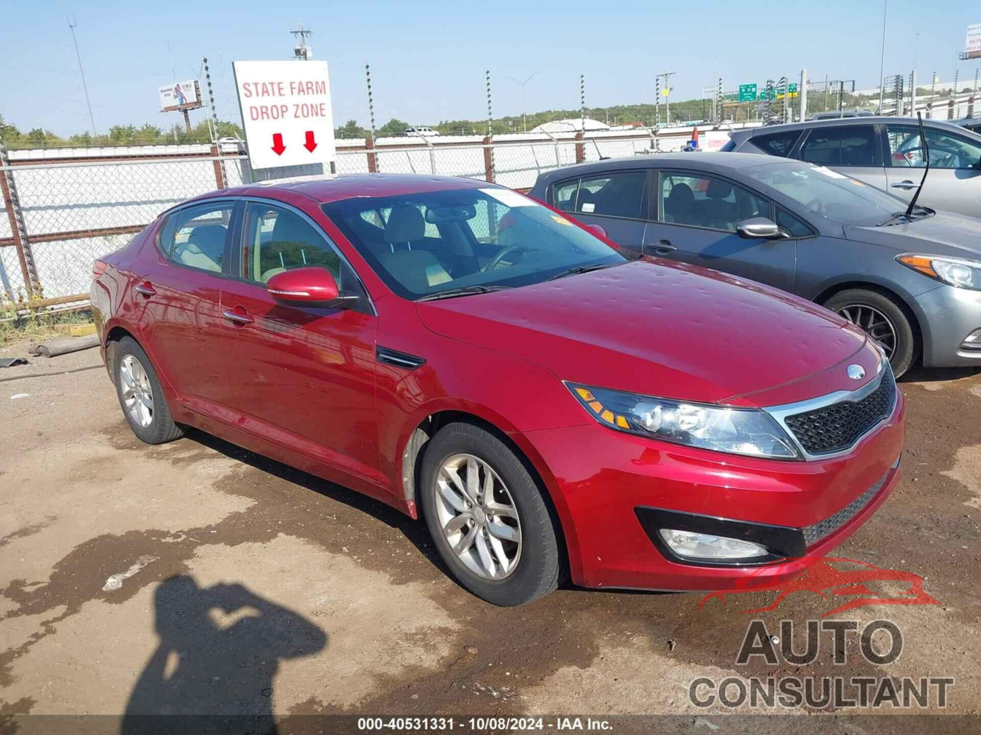 KIA OPTIMA 2013 - 5XXGM4A76DG257528