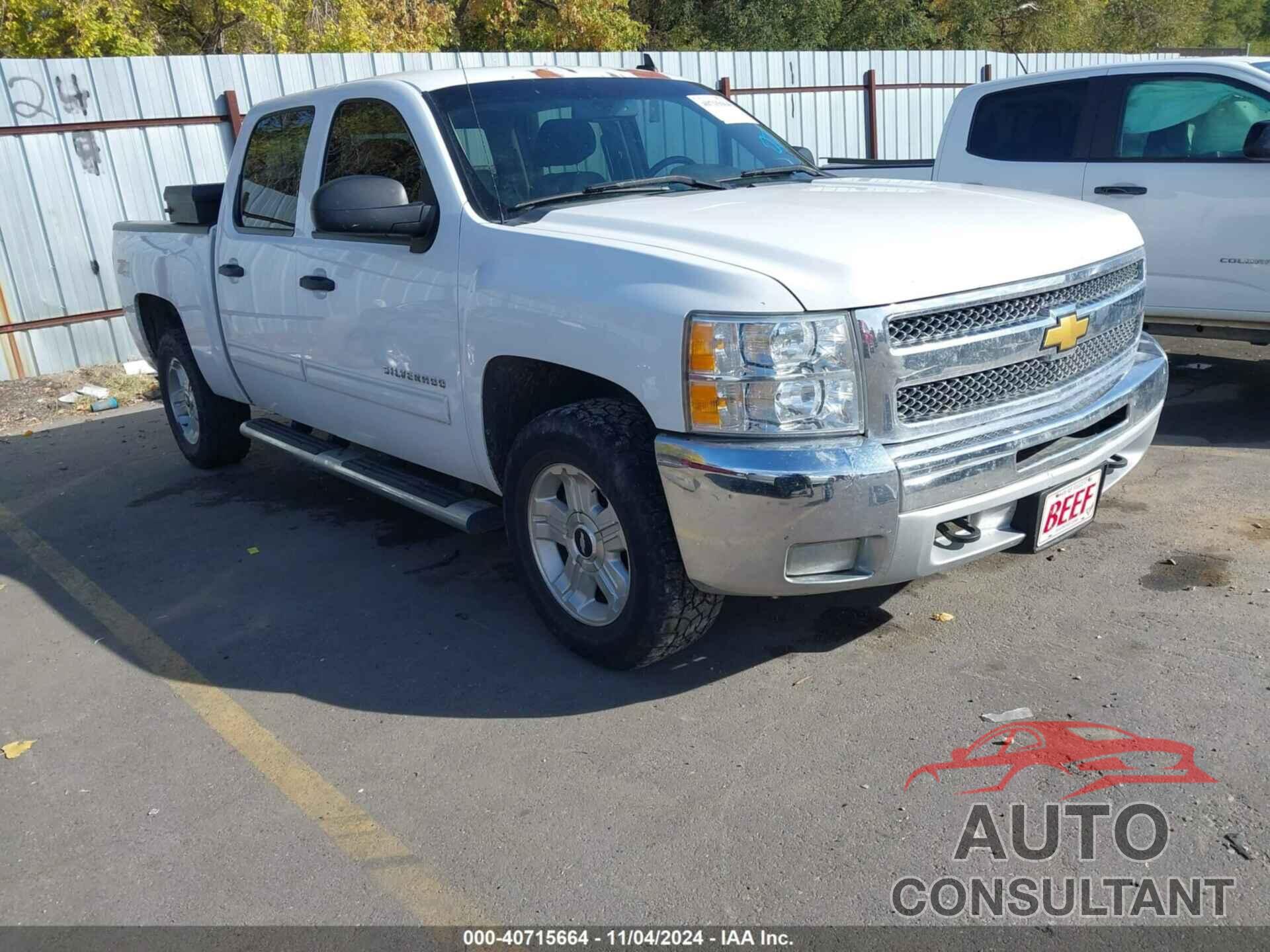 CHEVROLET SILVERADO 1500 2013 - 3GCPKSE72DG127831