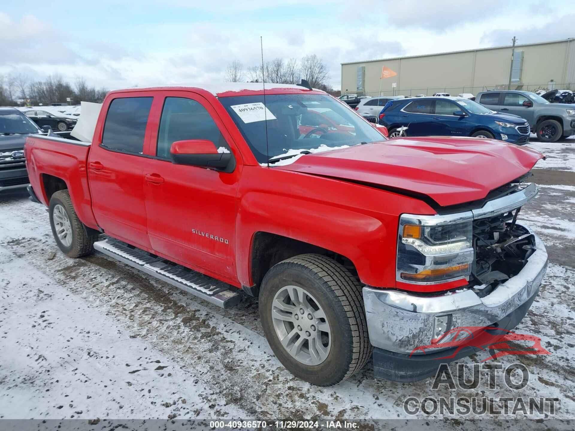 CHEVROLET SILVERADO 1500 2018 - 3GCUKREC7JG460000