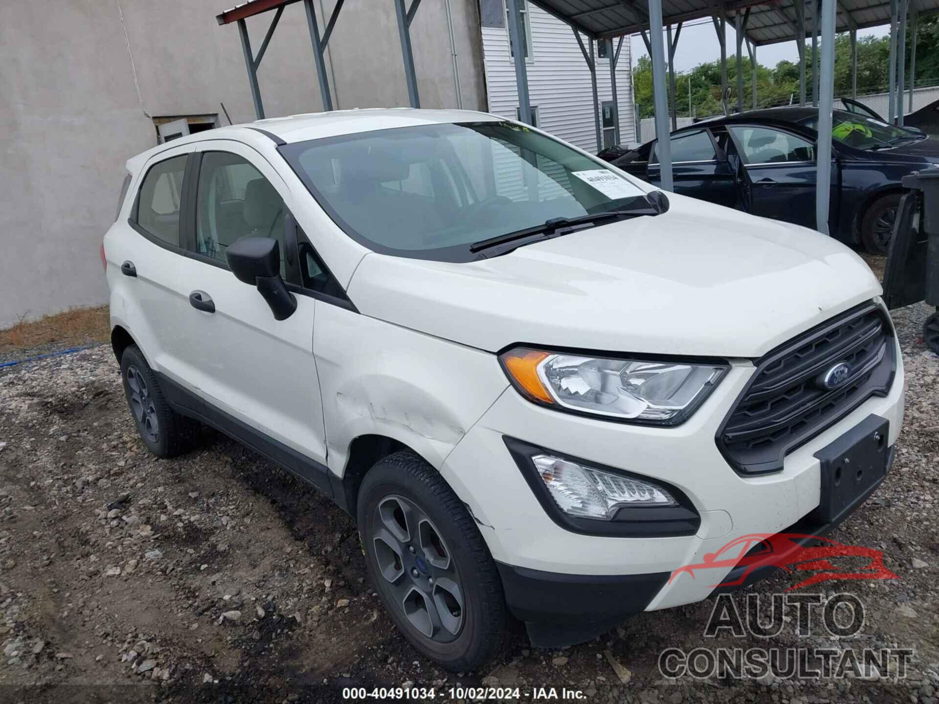 FORD ECOSPORT 2022 - MAJ6S3FL3NC457257