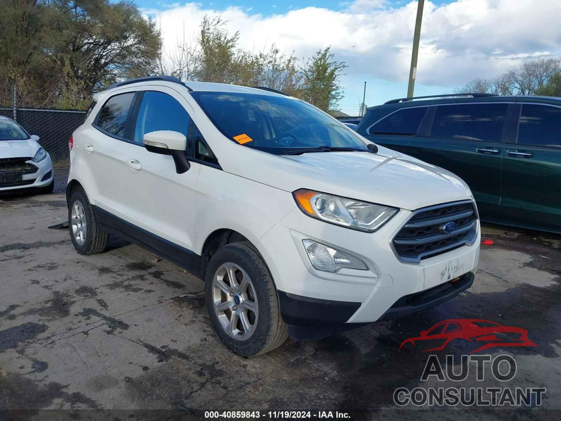 FORD ECOSPORT 2018 - MAJ6P1UL3JC240410