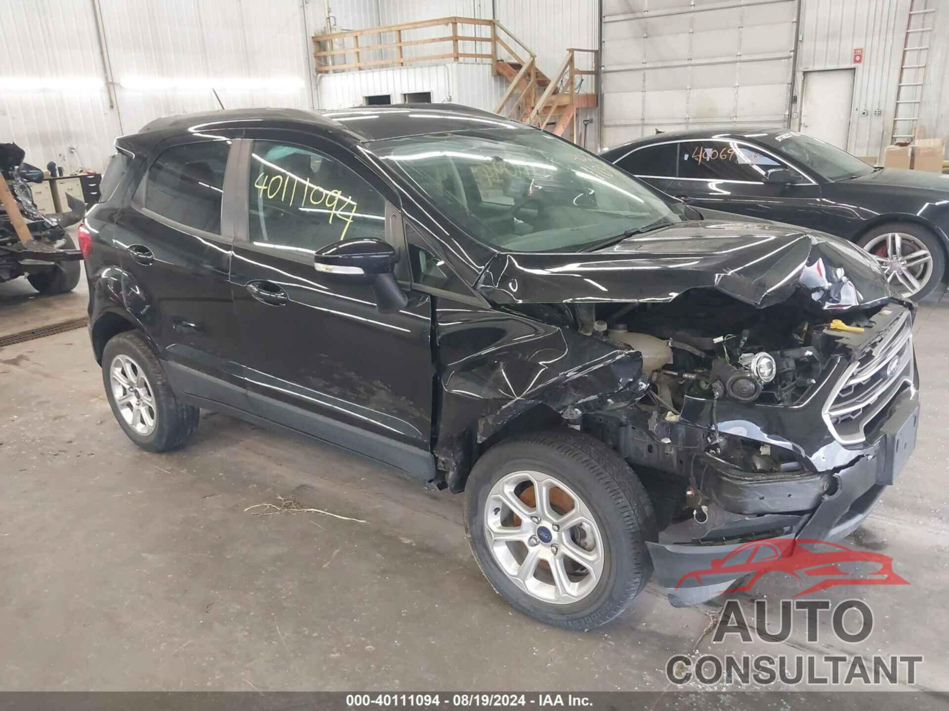 FORD ECOSPORT 2020 - MAJ6S3GL7LC317627