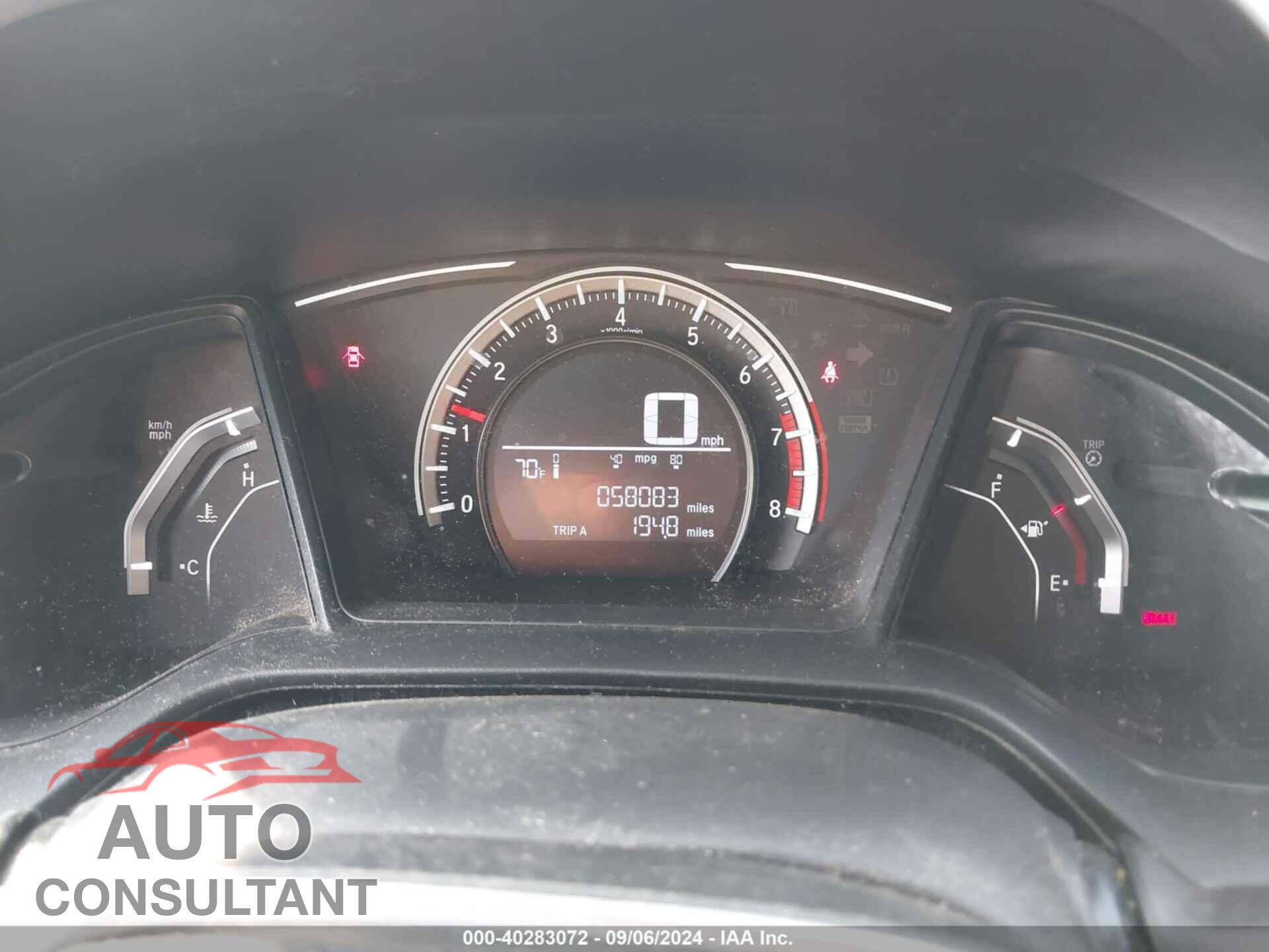 HONDA CIVIC 2017 - 2HGFC2E51HH563021