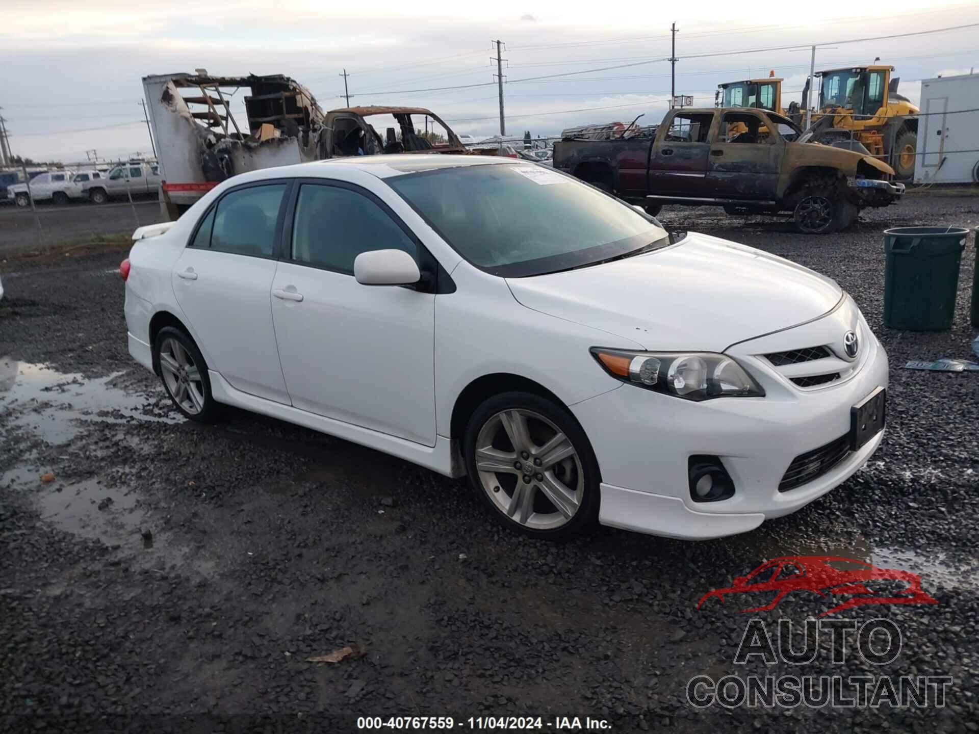 TOYOTA COROLLA 2013 - 5YFBU4EE3DP211472
