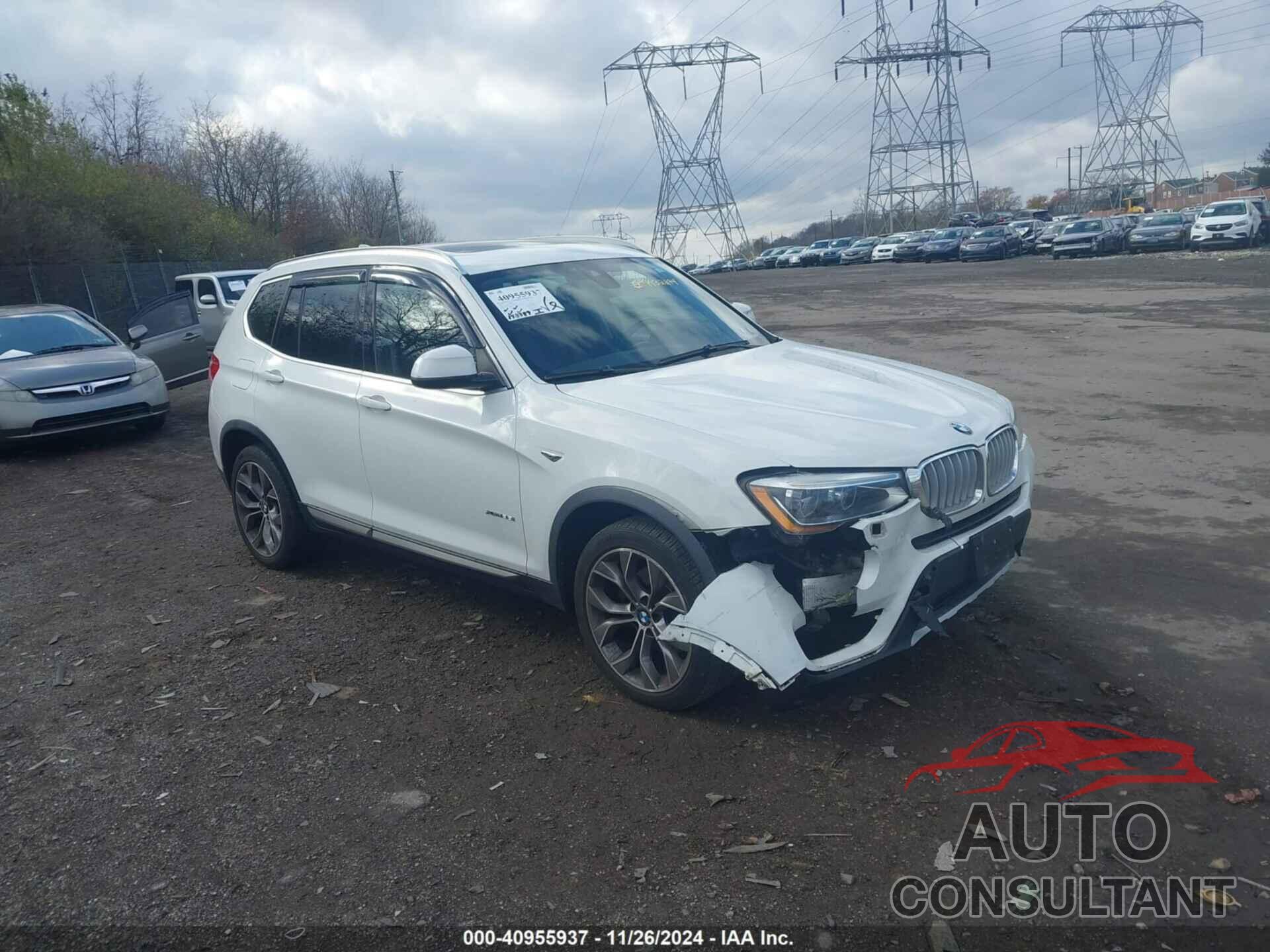 BMW X3 2015 - 5UXWX7C5XF0K32294