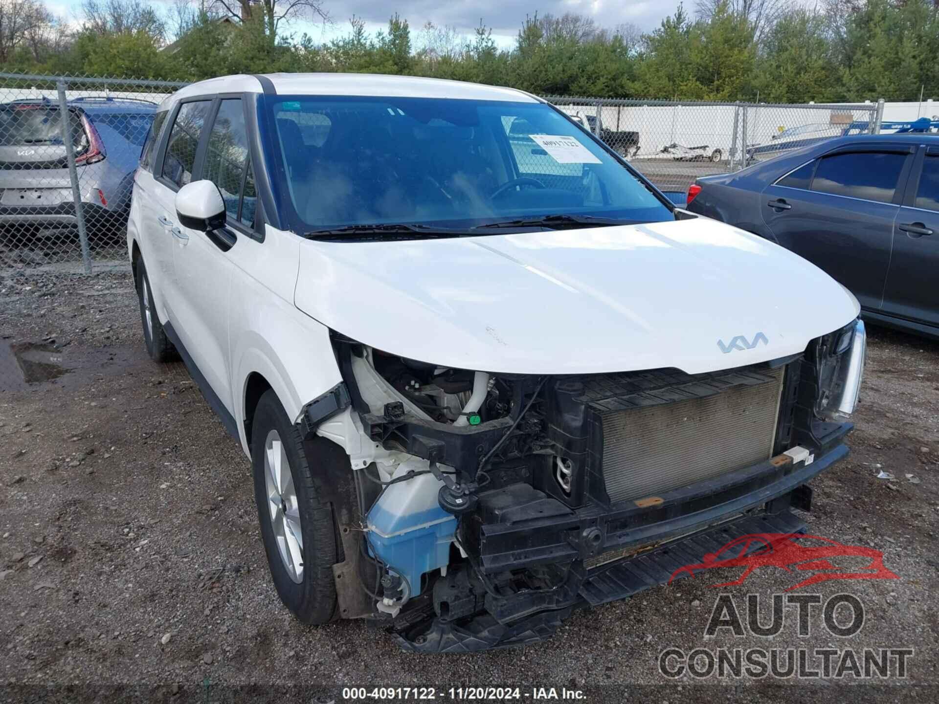 KIA CARNIVAL MPV 2022 - KNDNB4H36N6124025