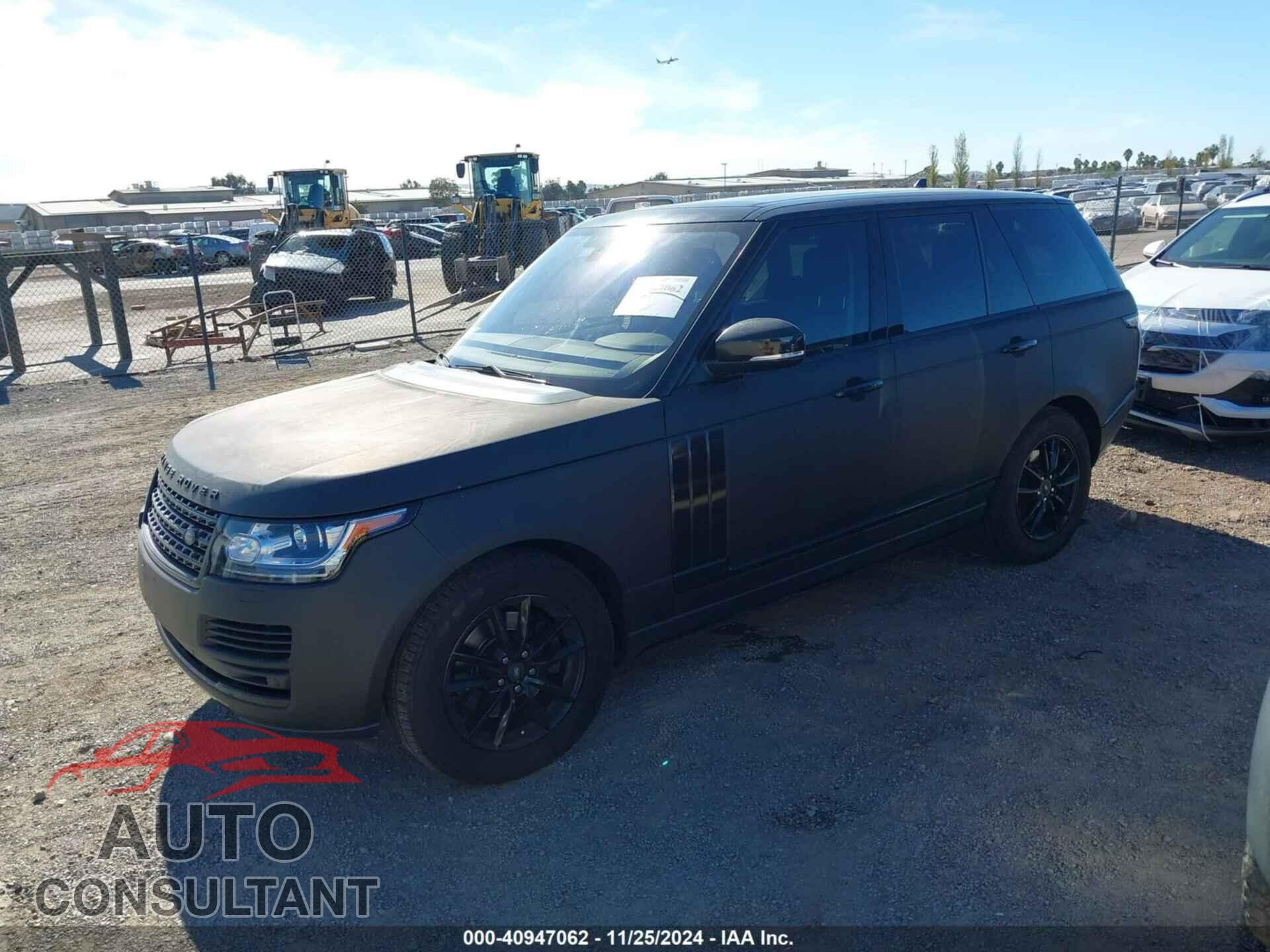 LAND ROVER RANGE ROVER 2016 - SALGS2KF4GA290603