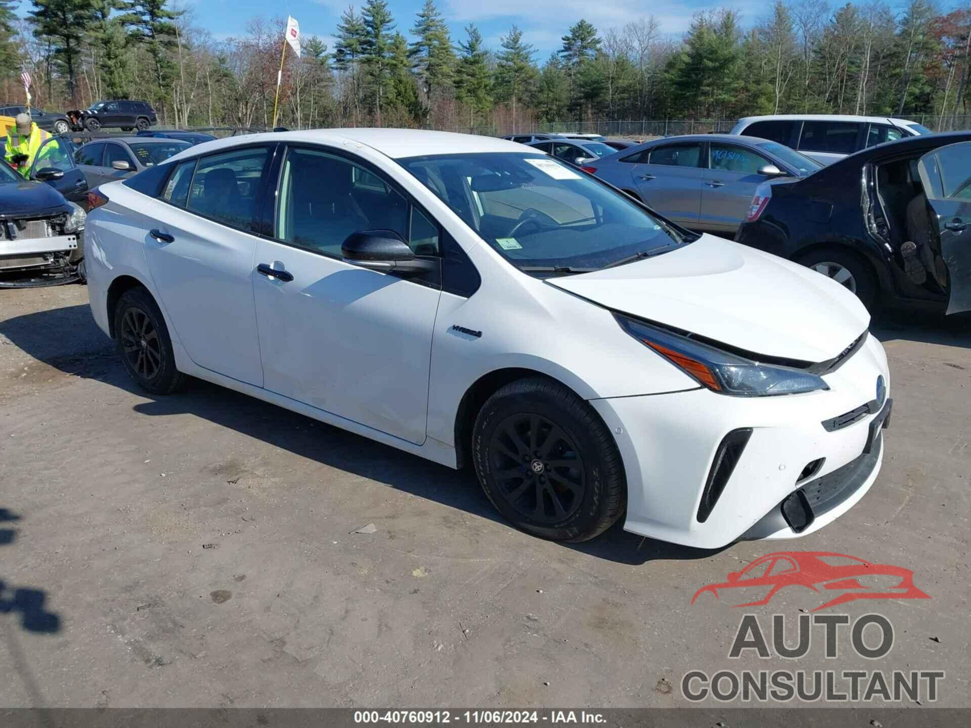 TOYOTA PRIUS 2022 - JTDL9MFU4N3034338