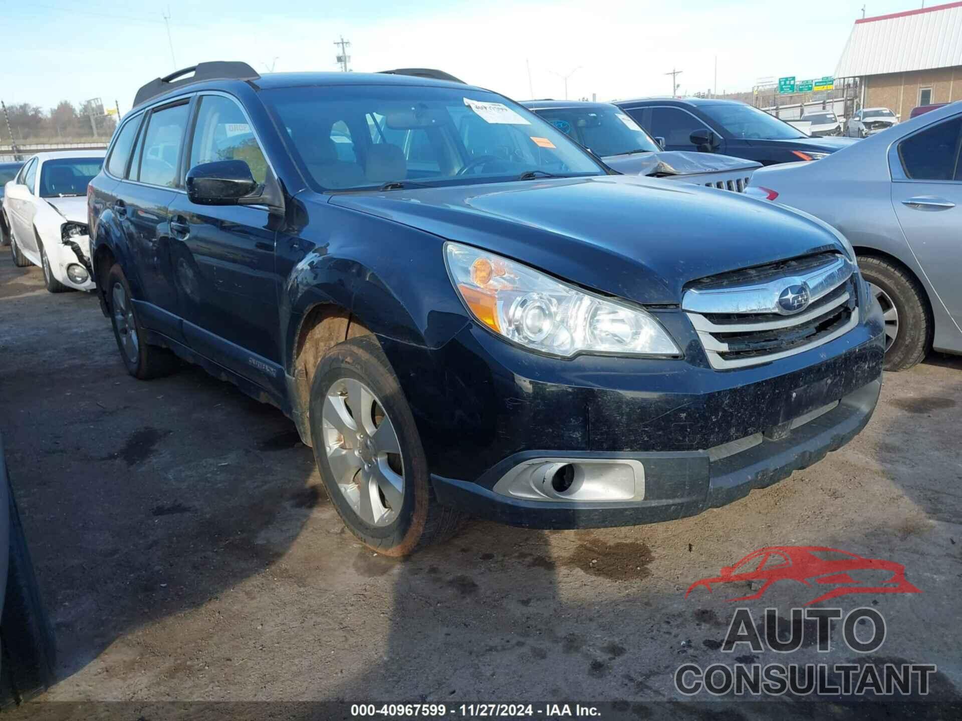 SUBARU OUTBACK 2012 - 4S4BRCAC9C3254166