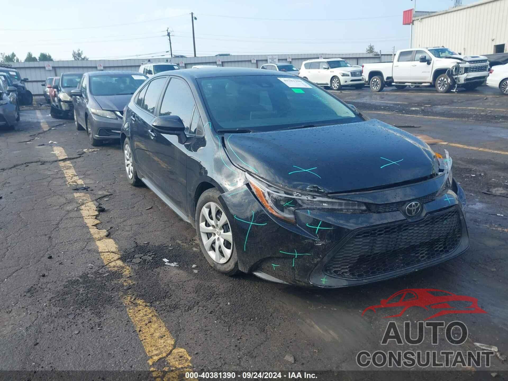 TOYOTA COROLLA 2021 - 5YFEPMAE0MP163360