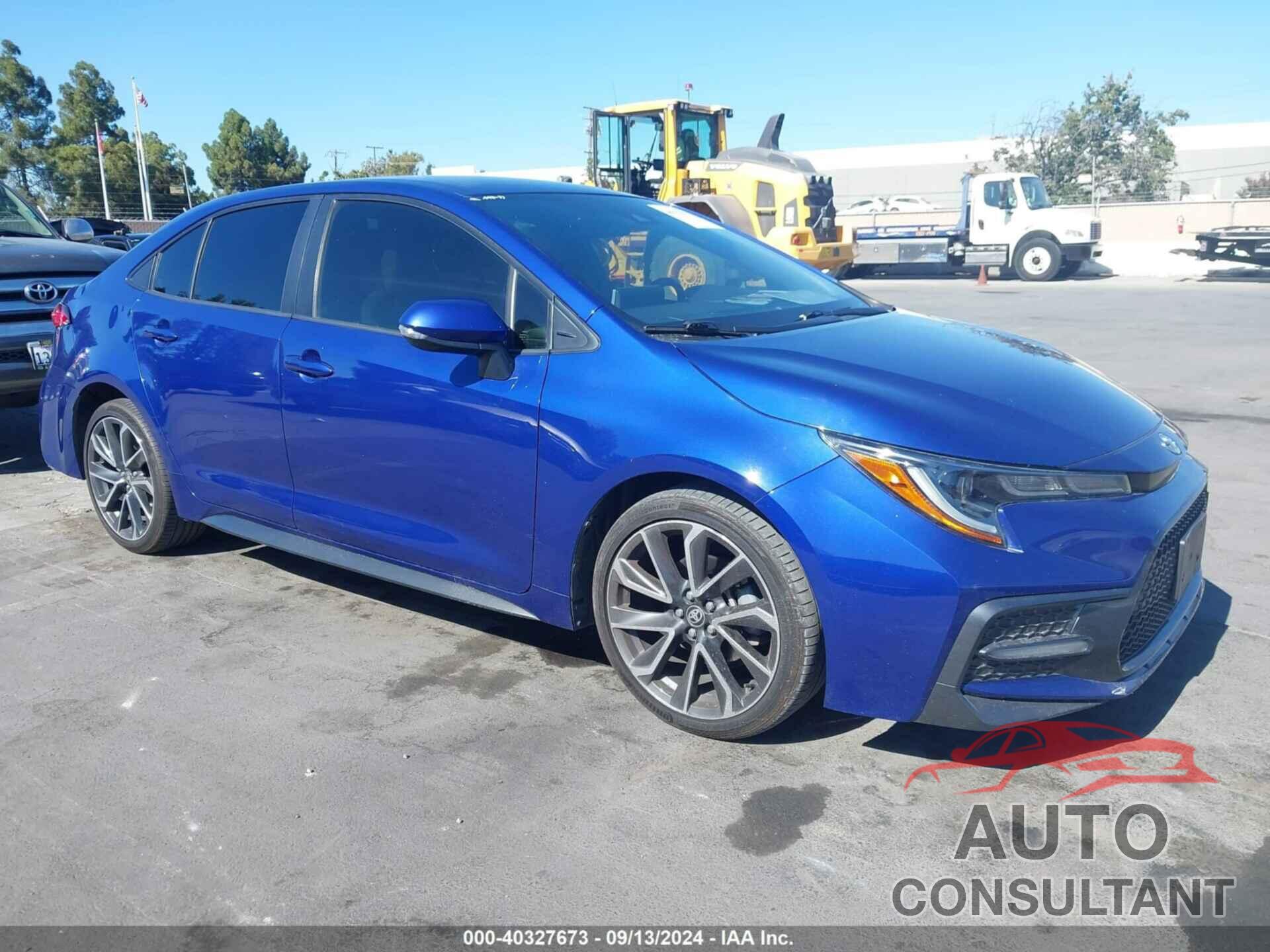 TOYOTA COROLLA 2020 - JTDS4RCE2LJ006504