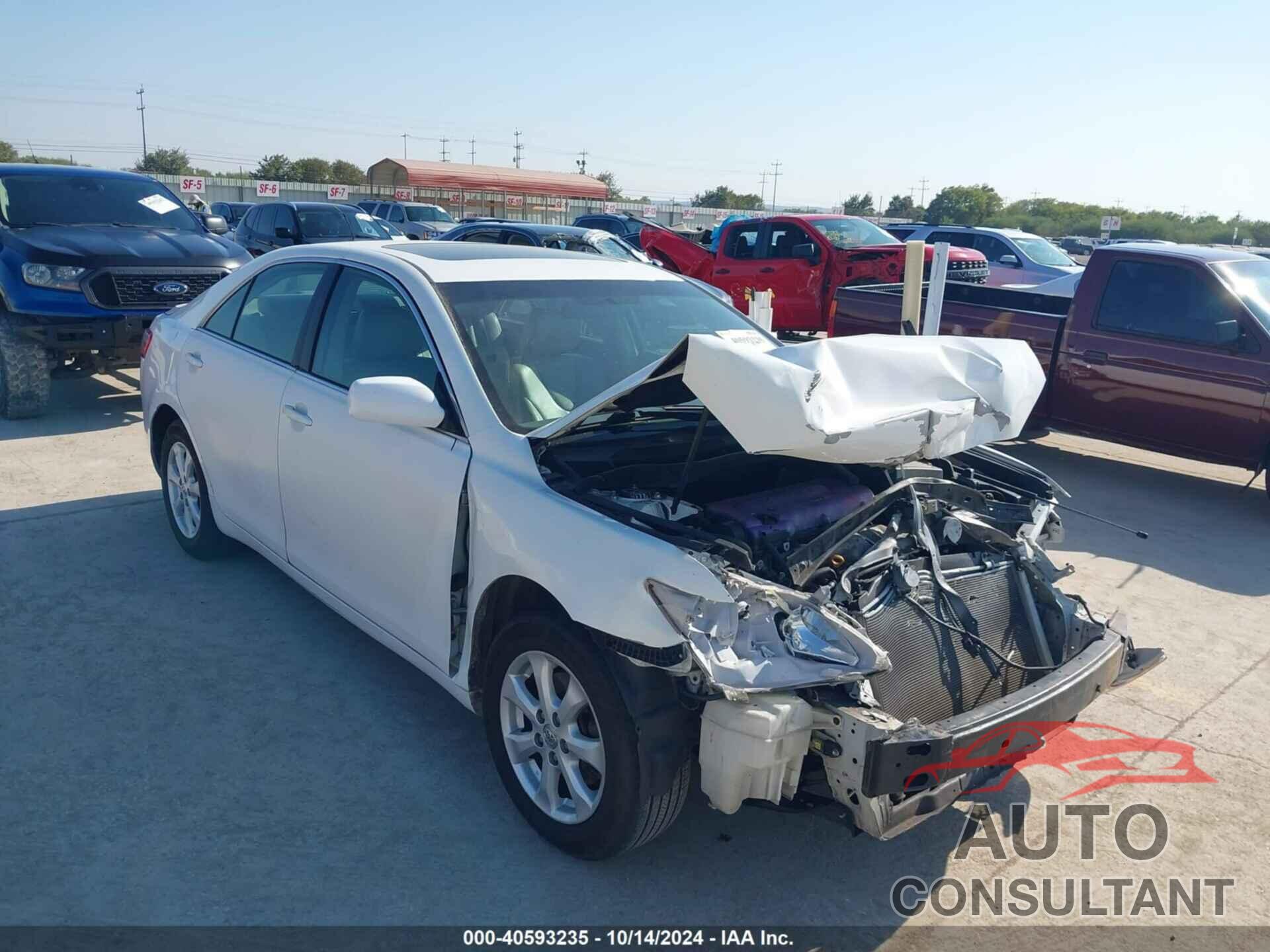 TOYOTA CAMRY 2009 - 4T1BE46K29U867900