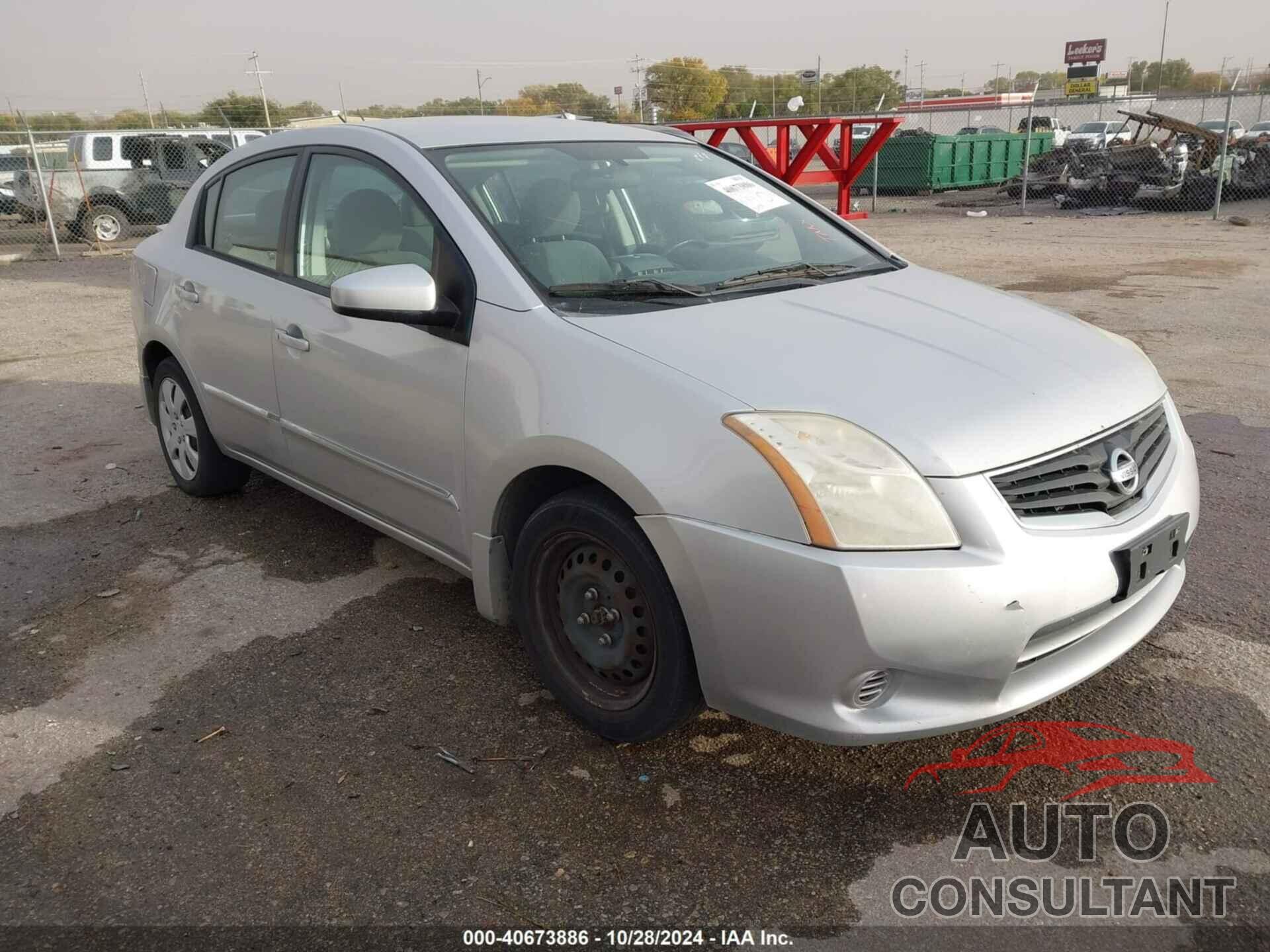 NISSAN SENTRA 2012 - 3N1AB6AP4CL766238