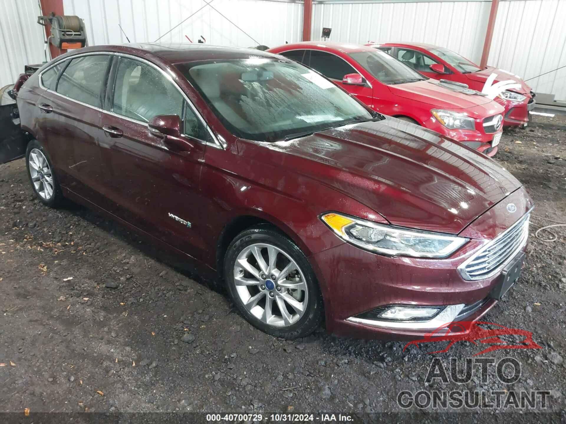 FORD FUSION HYBRID 2017 - 3FA6P0LU3HR121823