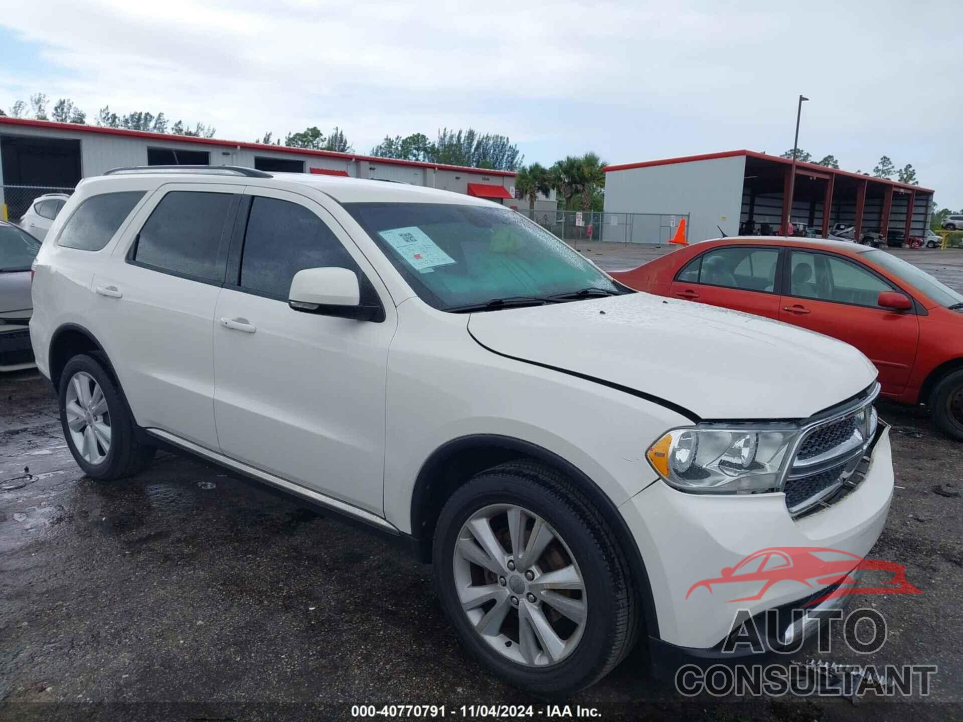 DODGE DURANGO 2012 - 1C4RDHDG1CC204729