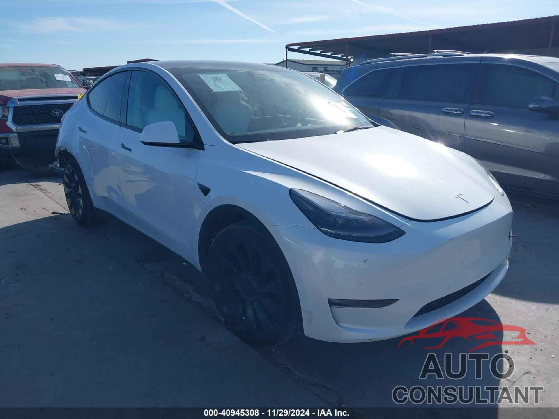 TESLA MODEL Y 2022 - 7SAYGDEF1NF459603