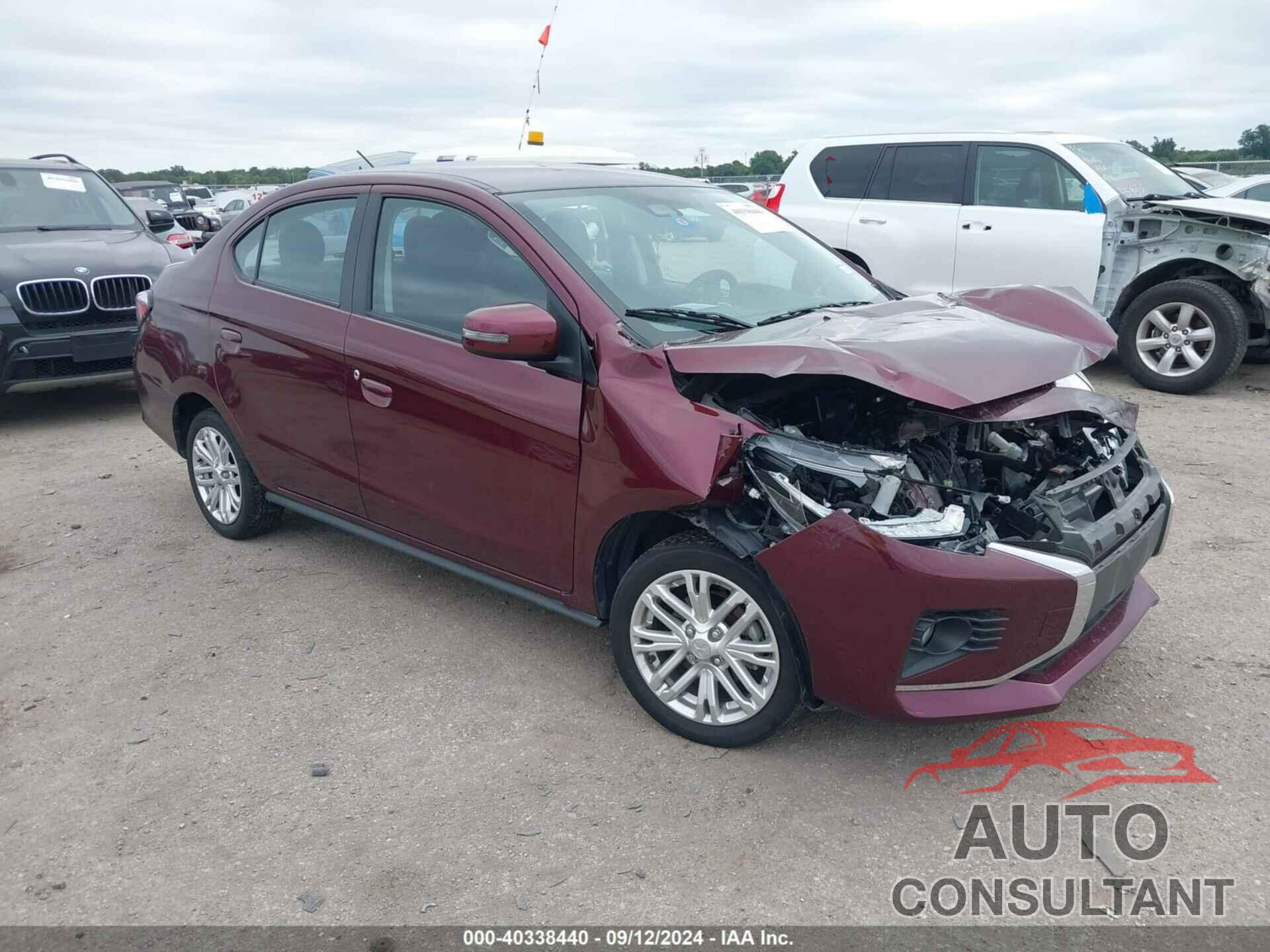 MITSUBISHI MIRAGE G4 2022 - ML32FVFJ9NHF04369