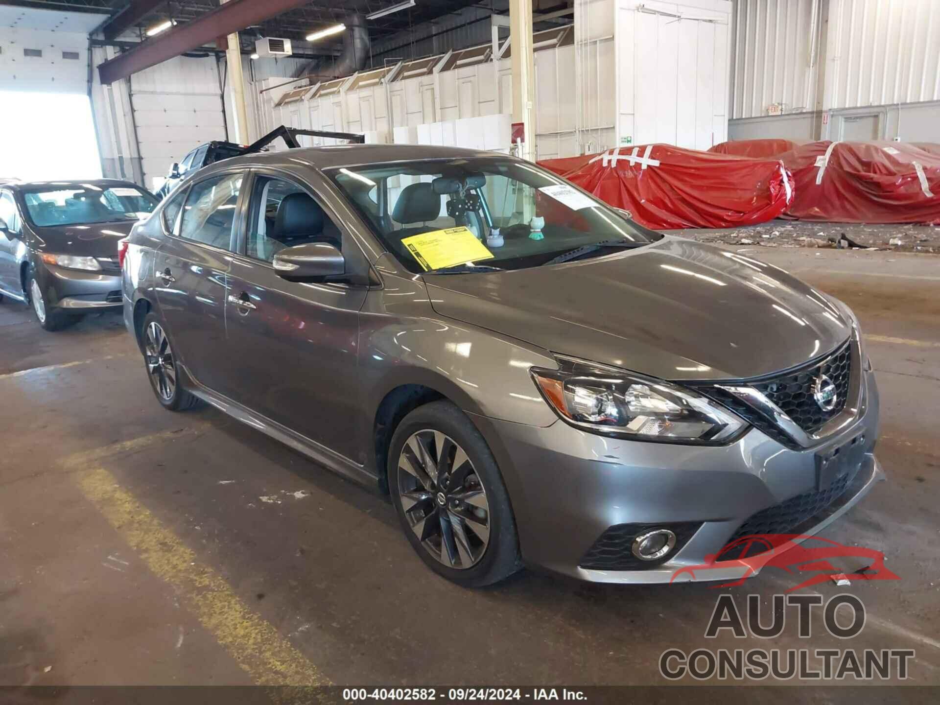 NISSAN SENTRA 2018 - 3N1CB7APXJY210496