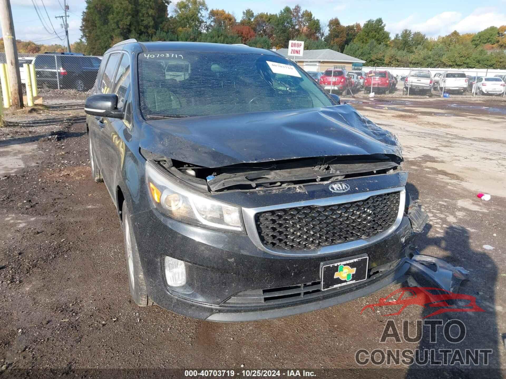 KIA SEDONA 2016 - KNDMC5C12G6108041