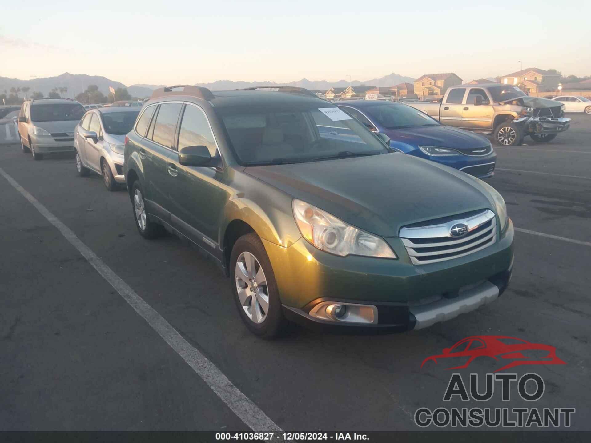 SUBARU OUTBACK 2010 - 4S4BRBKC2A3322393