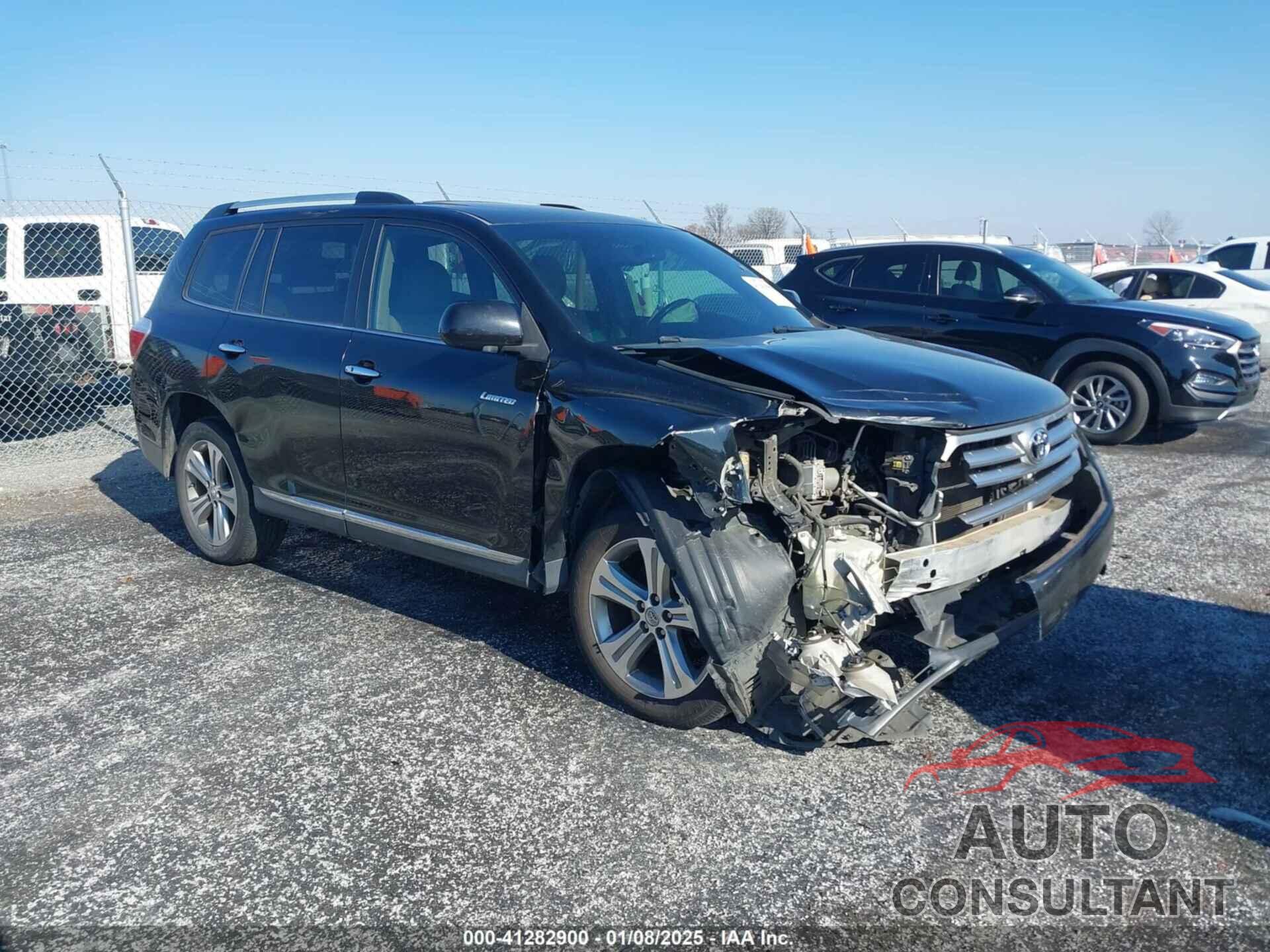 TOYOTA HIGHLANDER 2011 - 5TDYK3EH1BS028564