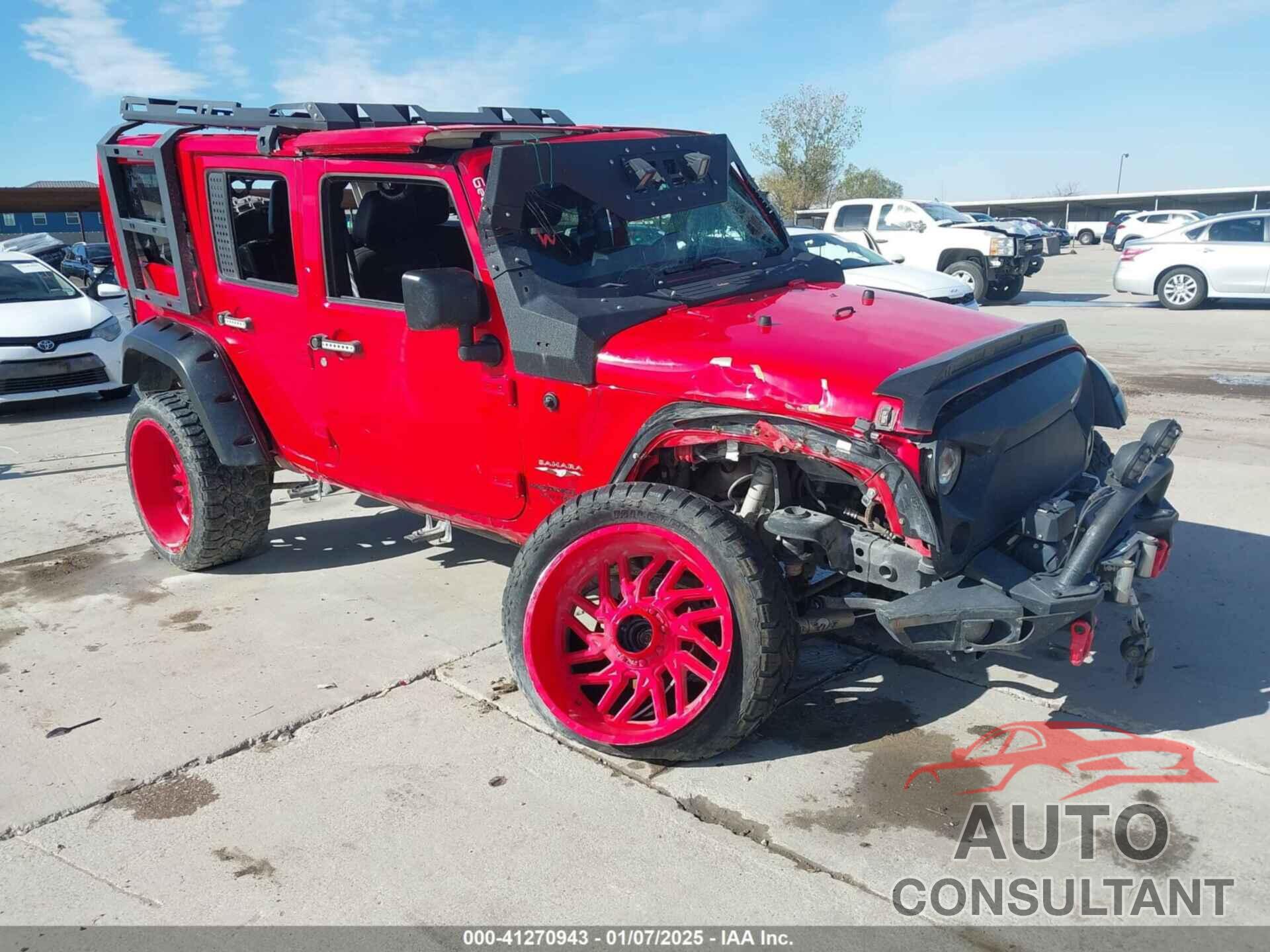JEEP WRANGLER UNLIMITED 2016 - 1C4BJWEG4GL193955