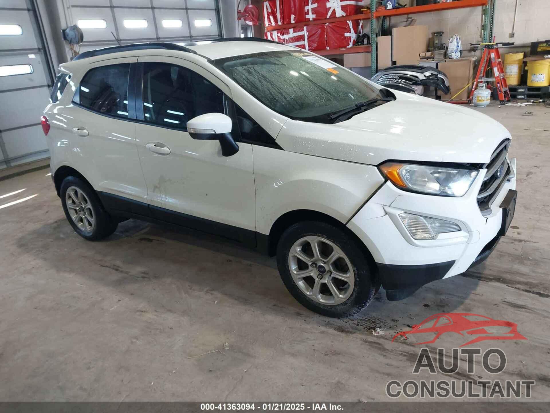 FORD ECOSPORT 2018 - MAJ3P1TE1JC177104