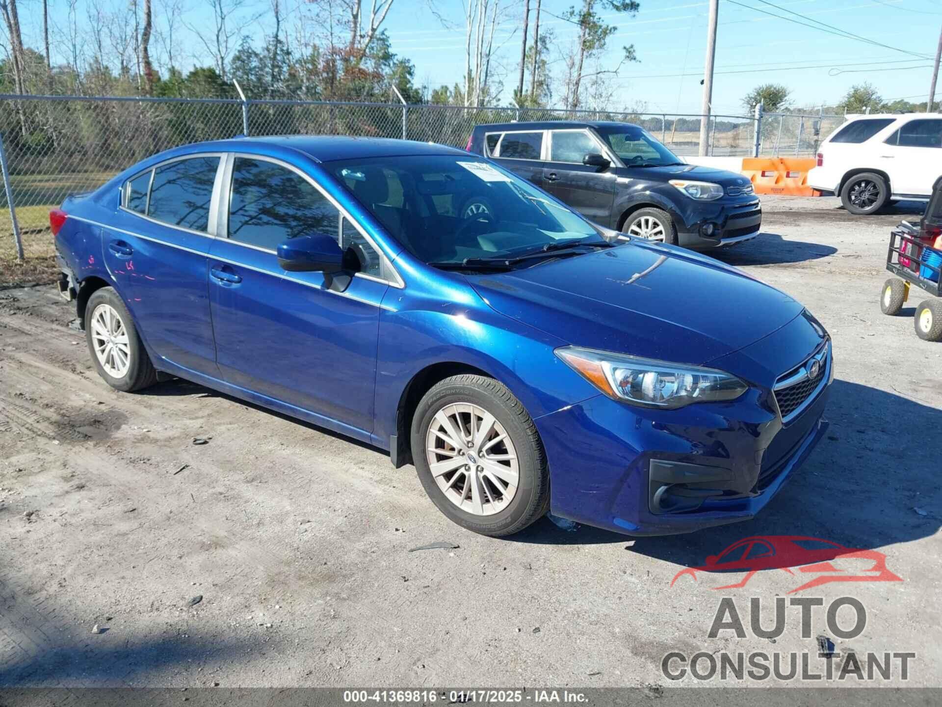 SUBARU IMPREZA 2018 - 4S3GKAB68J3612835