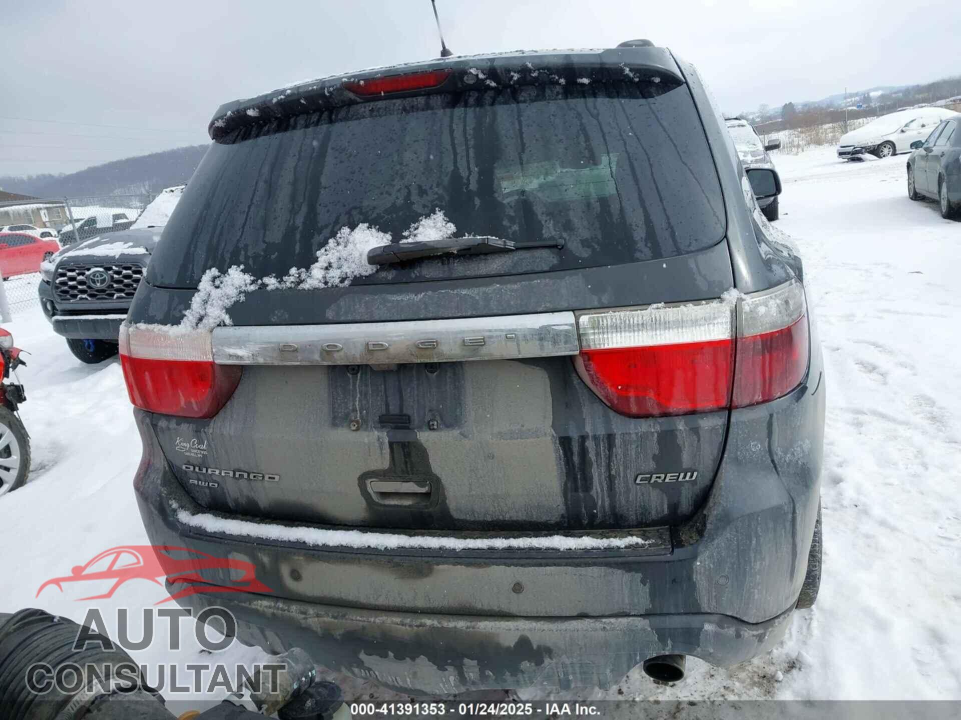 DODGE DURANGO 2011 - 1D4RE4GGXBC700065