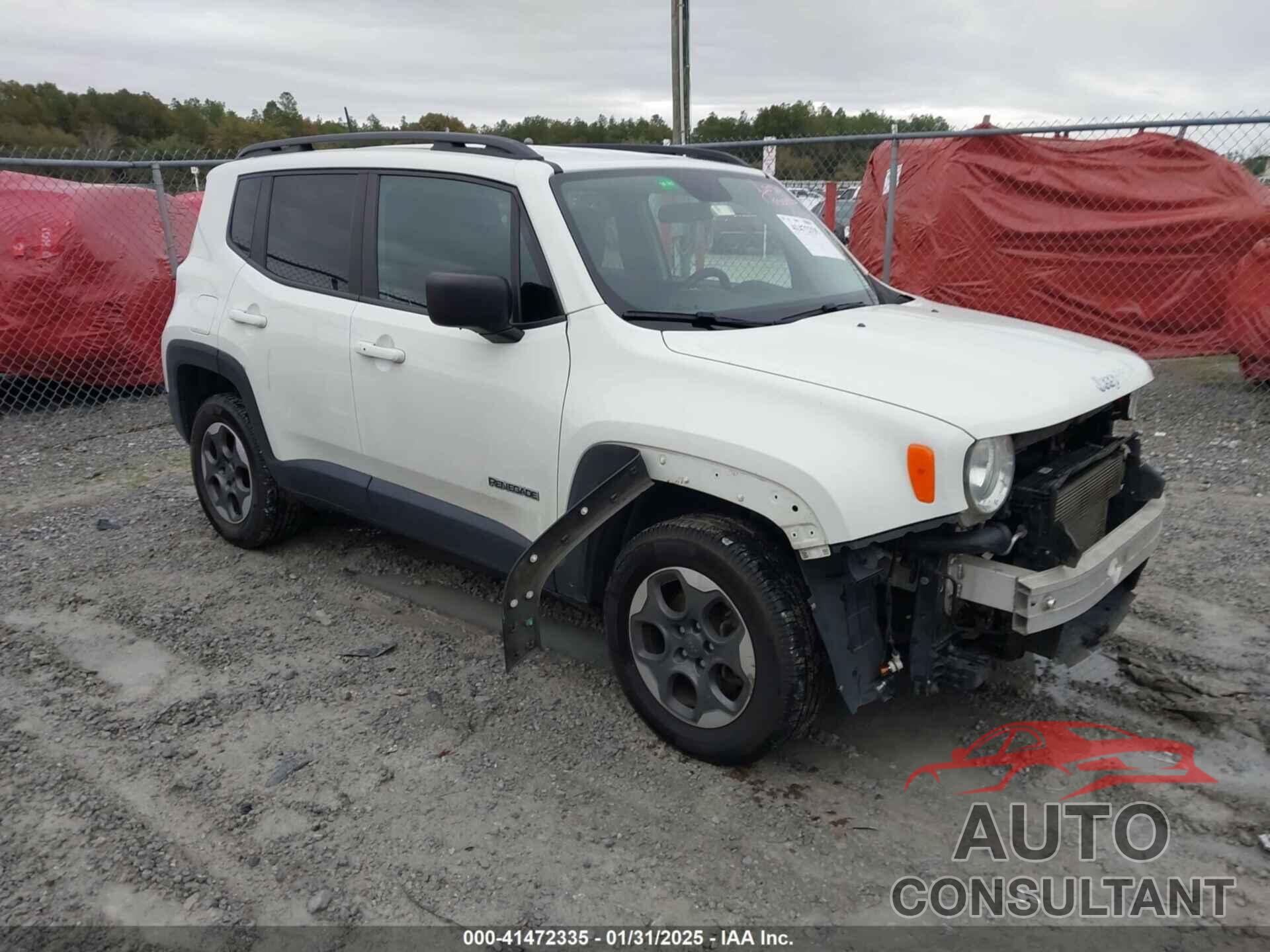 JEEP RENEGADE 2017 - ZACCJBAB9HPG14220