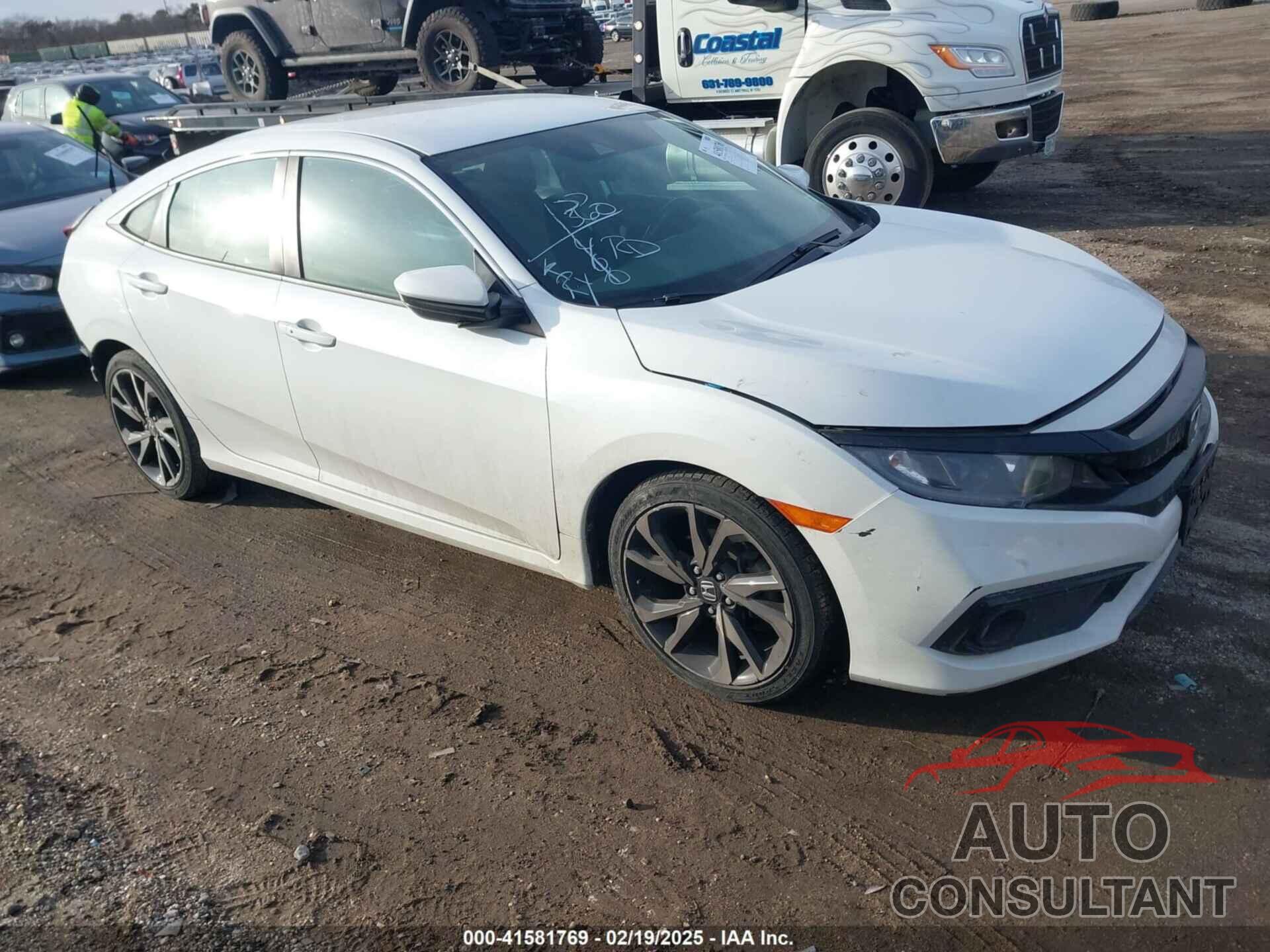 HONDA CIVIC 2021 - 2HGFC2F81MH502349