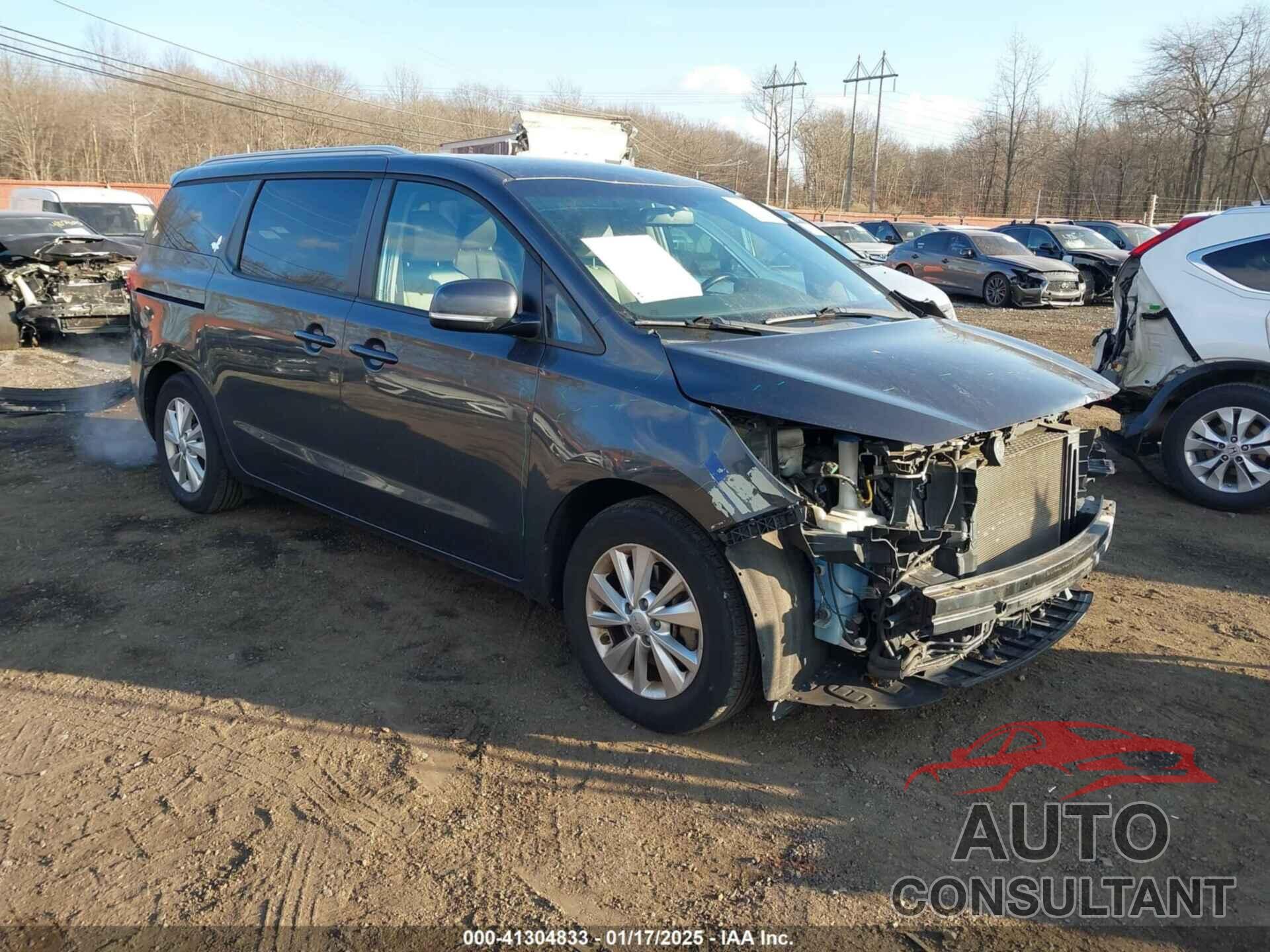 KIA SEDONA 2017 - KNDMB5C15H6330917