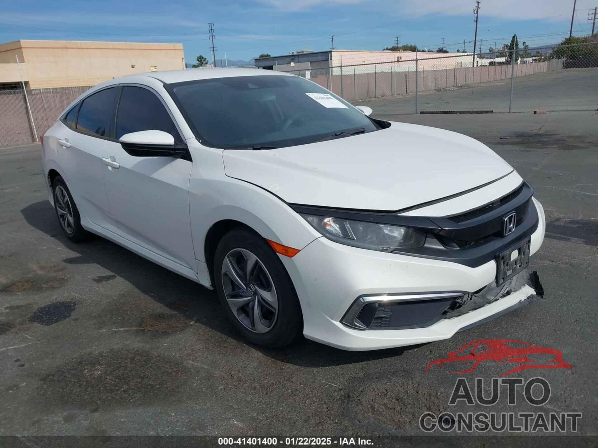 HONDA CIVIC 2019 - 2HGFC2F62KH584460