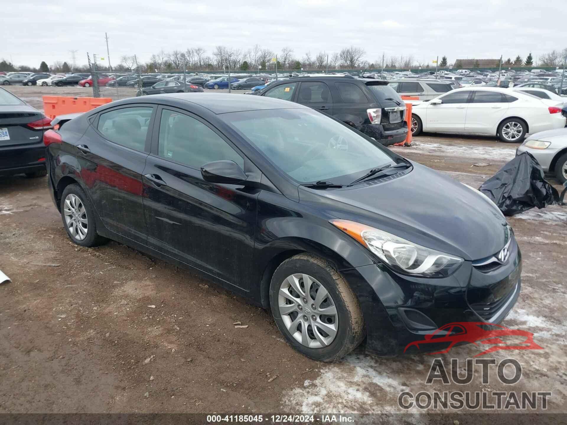 HYUNDAI ELANTRA 2012 - KMHDH4AE2CU219224