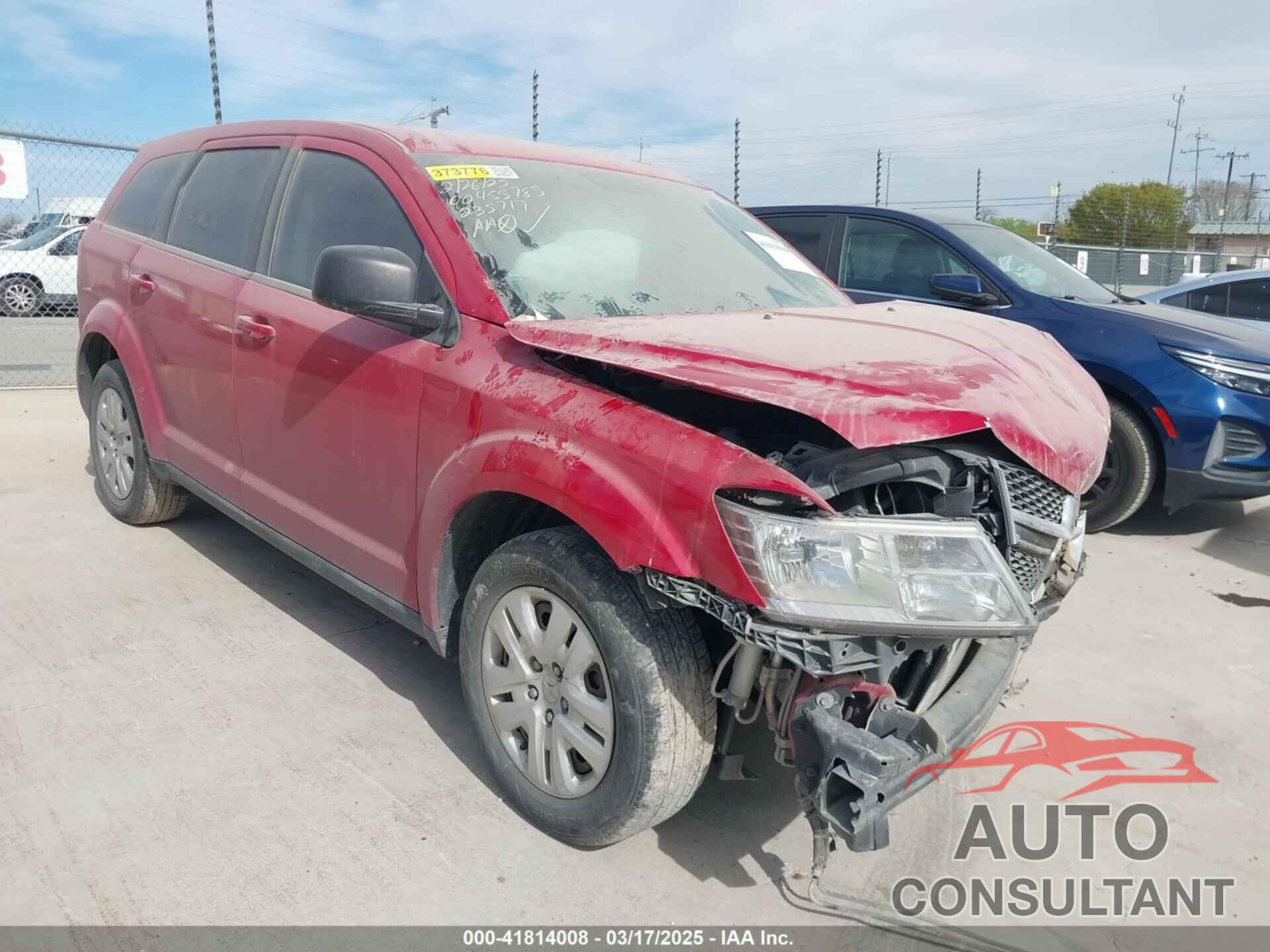 DODGE JOURNEY 2014 - 3C4PDCAB3ET235717