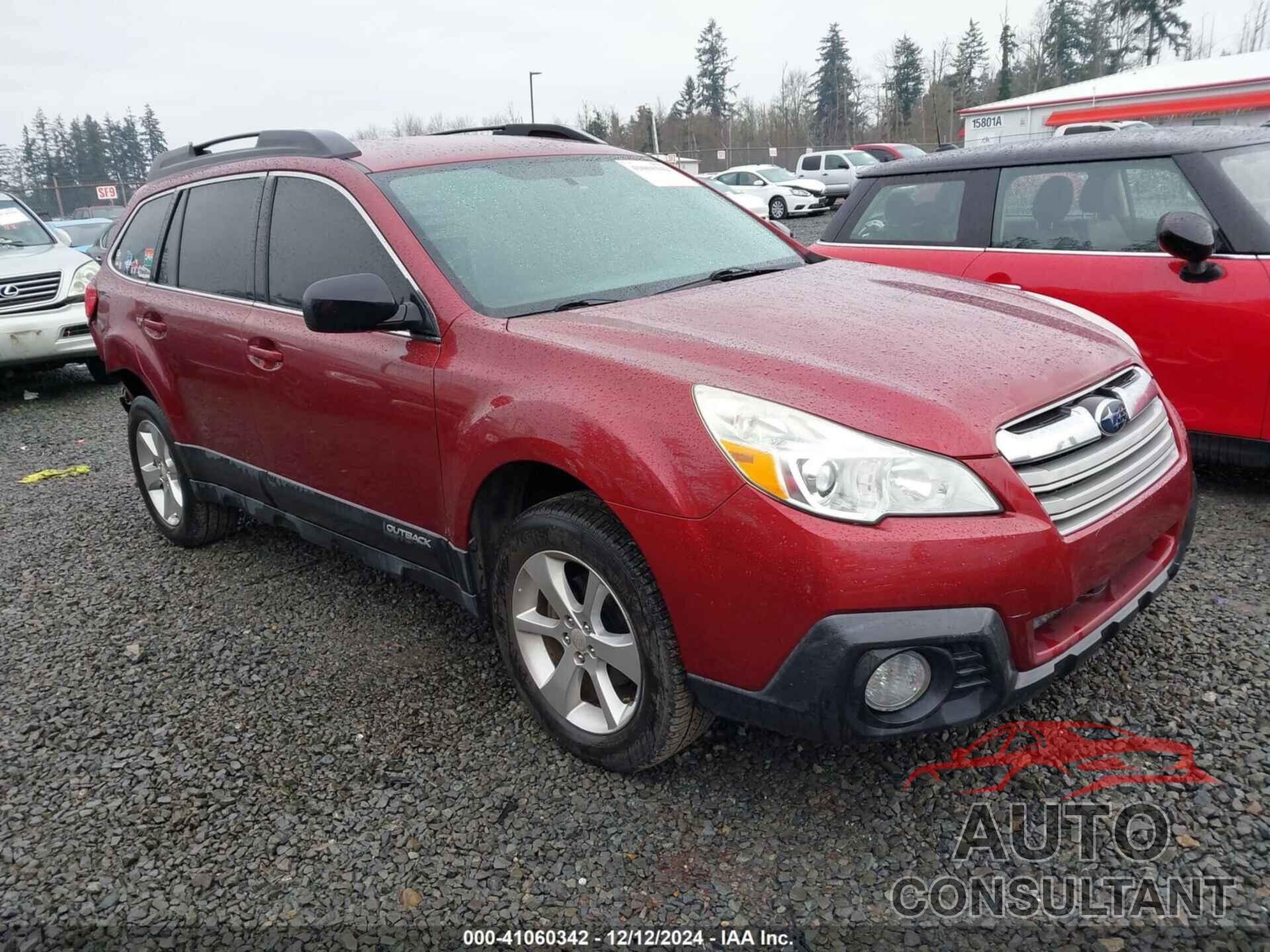 SUBARU OUTBACK 2014 - 4S4BRBAC4E3249745