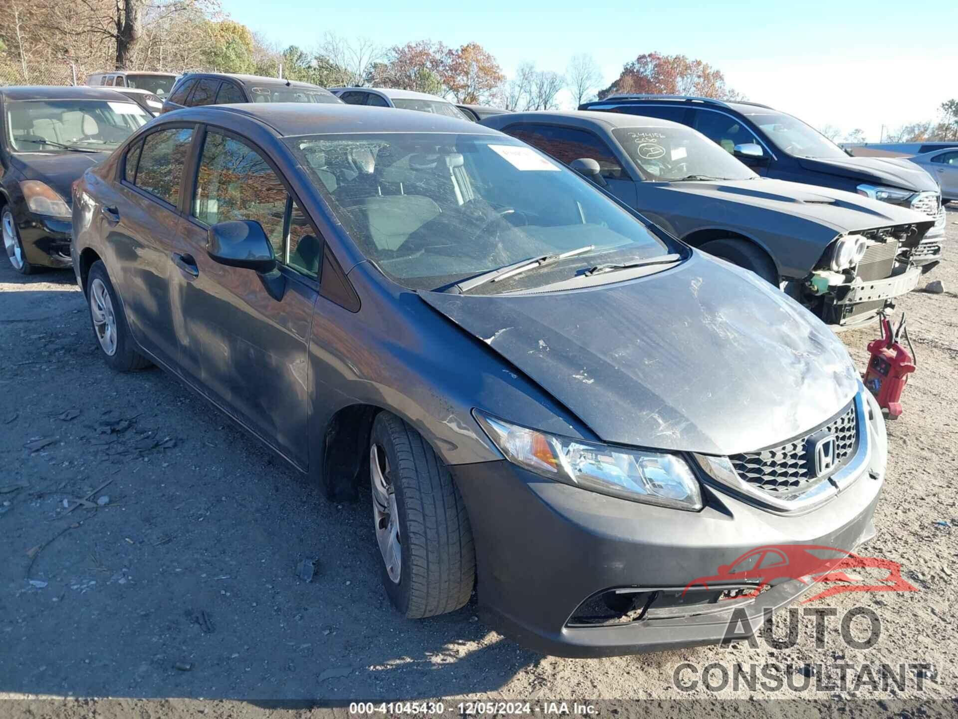 HONDA CIVIC 2013 - 2HGFB2F55DH572235