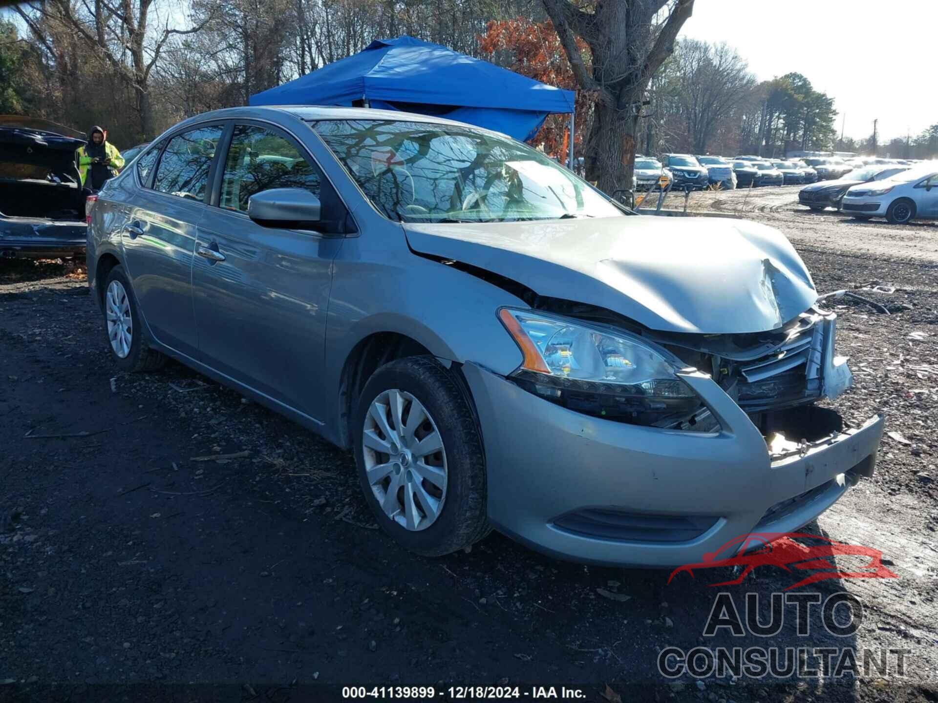 NISSAN SENTRA 2013 - 3N1AB7AP6DL609429