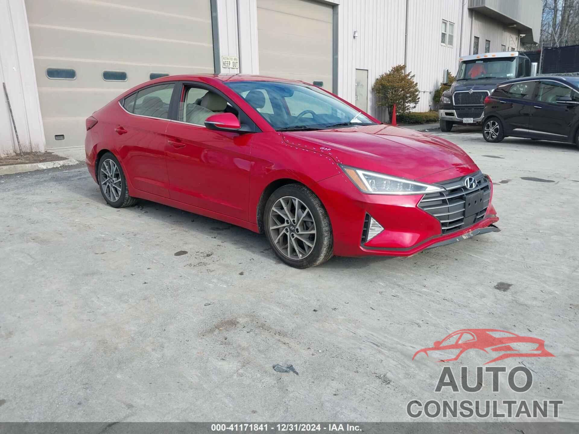 HYUNDAI ELANTRA 2020 - 5NPD84LF8LH593714