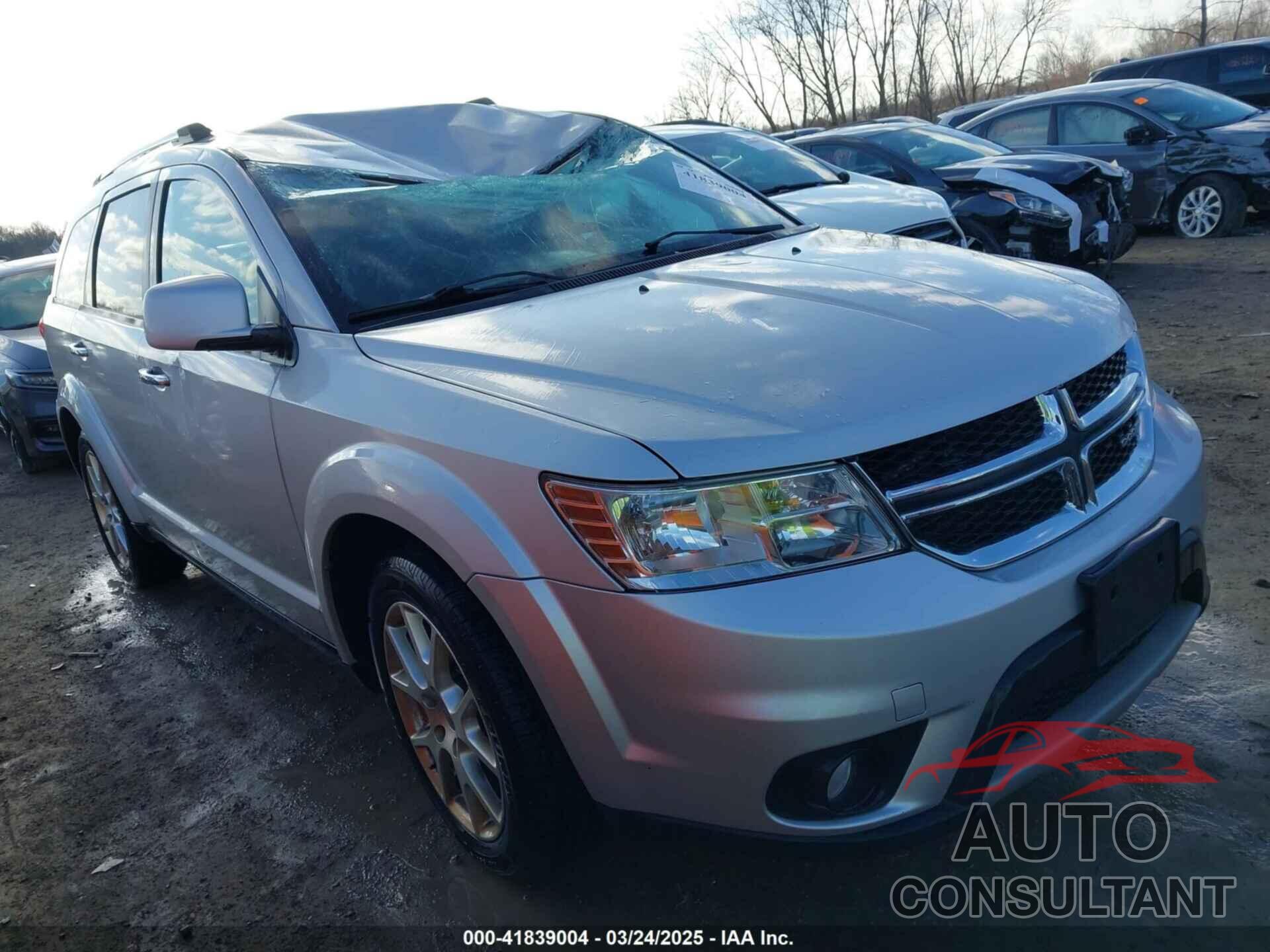 DODGE JOURNEY 2012 - 3C4PDCDG2CT159265