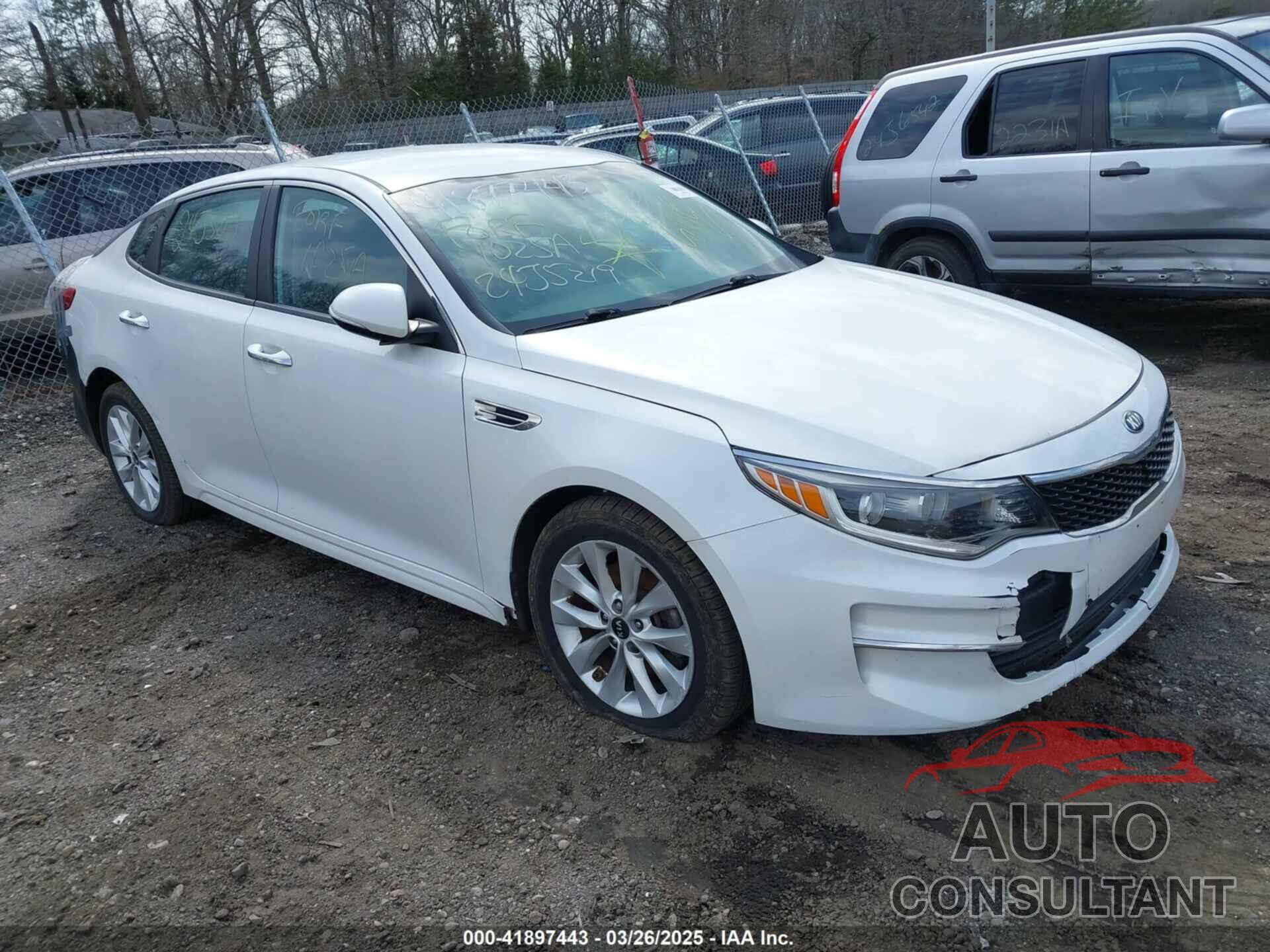 KIA OPTIMA 2017 - 5XXGT4L35HG161442