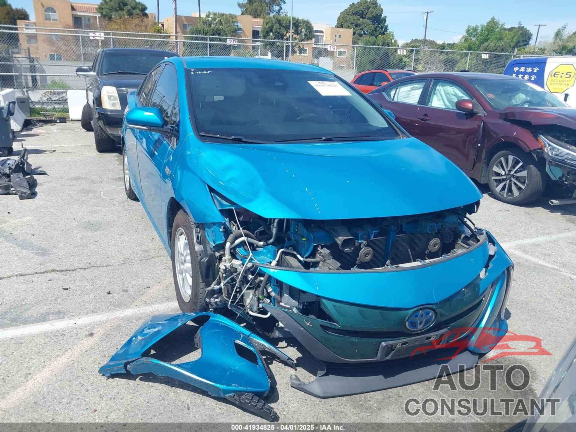 TOYOTA PRIUS PRIME 2017 - JTDKARFP2H3001031