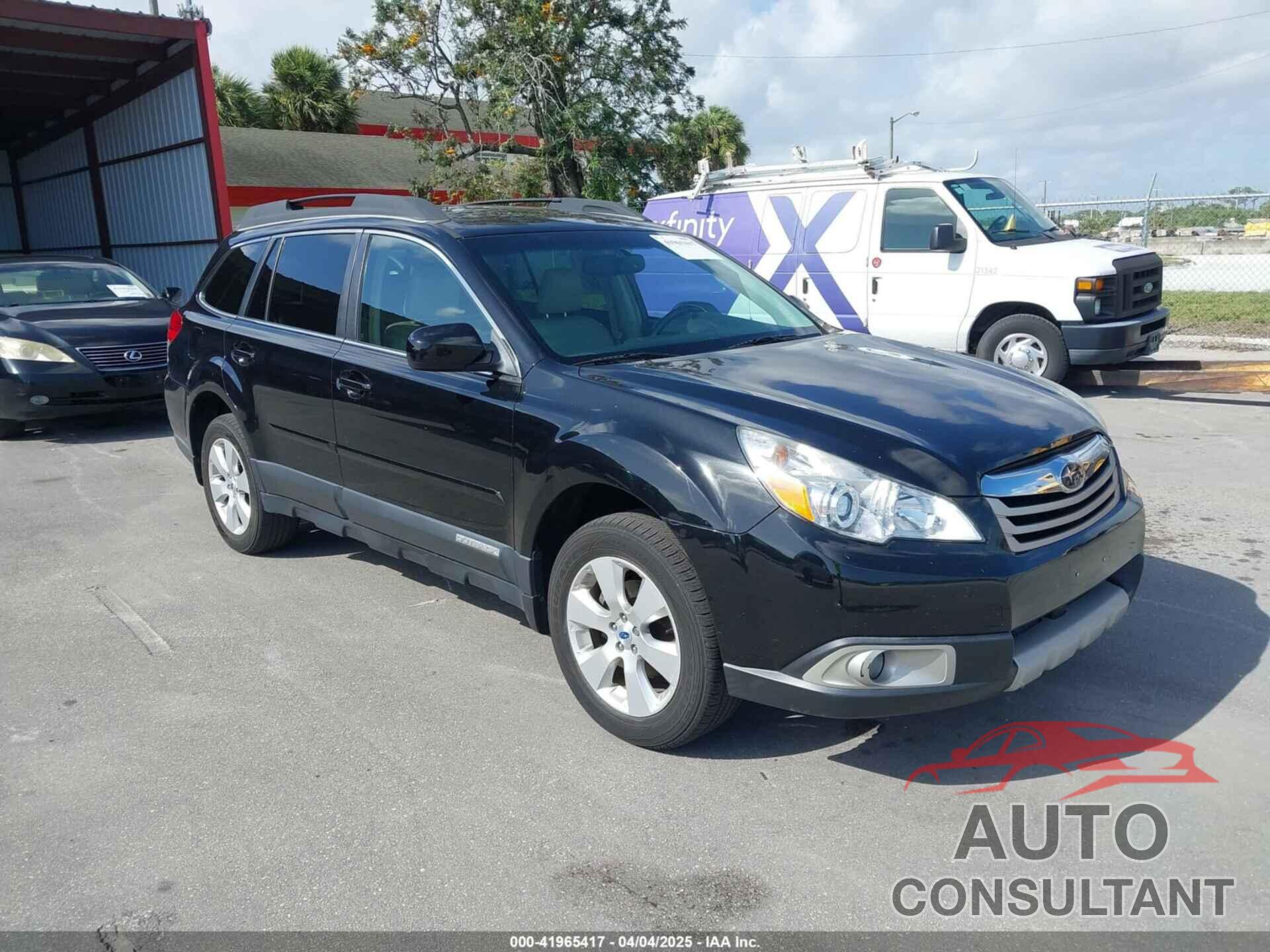 SUBARU OUTBACK 2012 - 4S4BRBKC1C3243221