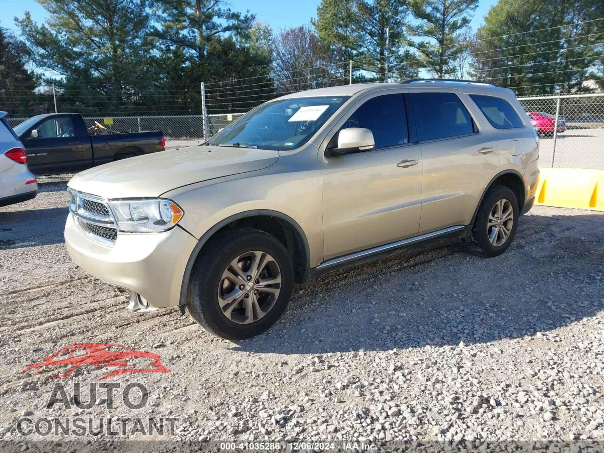 DODGE DURANGO 2012 - 1C4RDJDG9CC187945